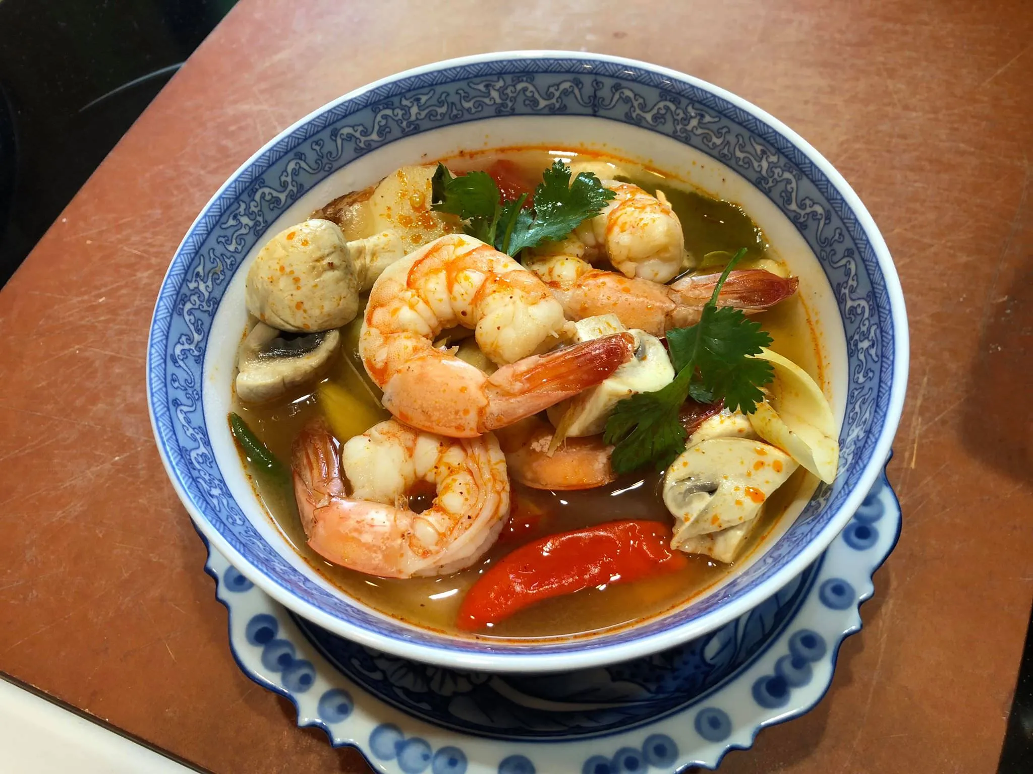 California Tom Yum Soup