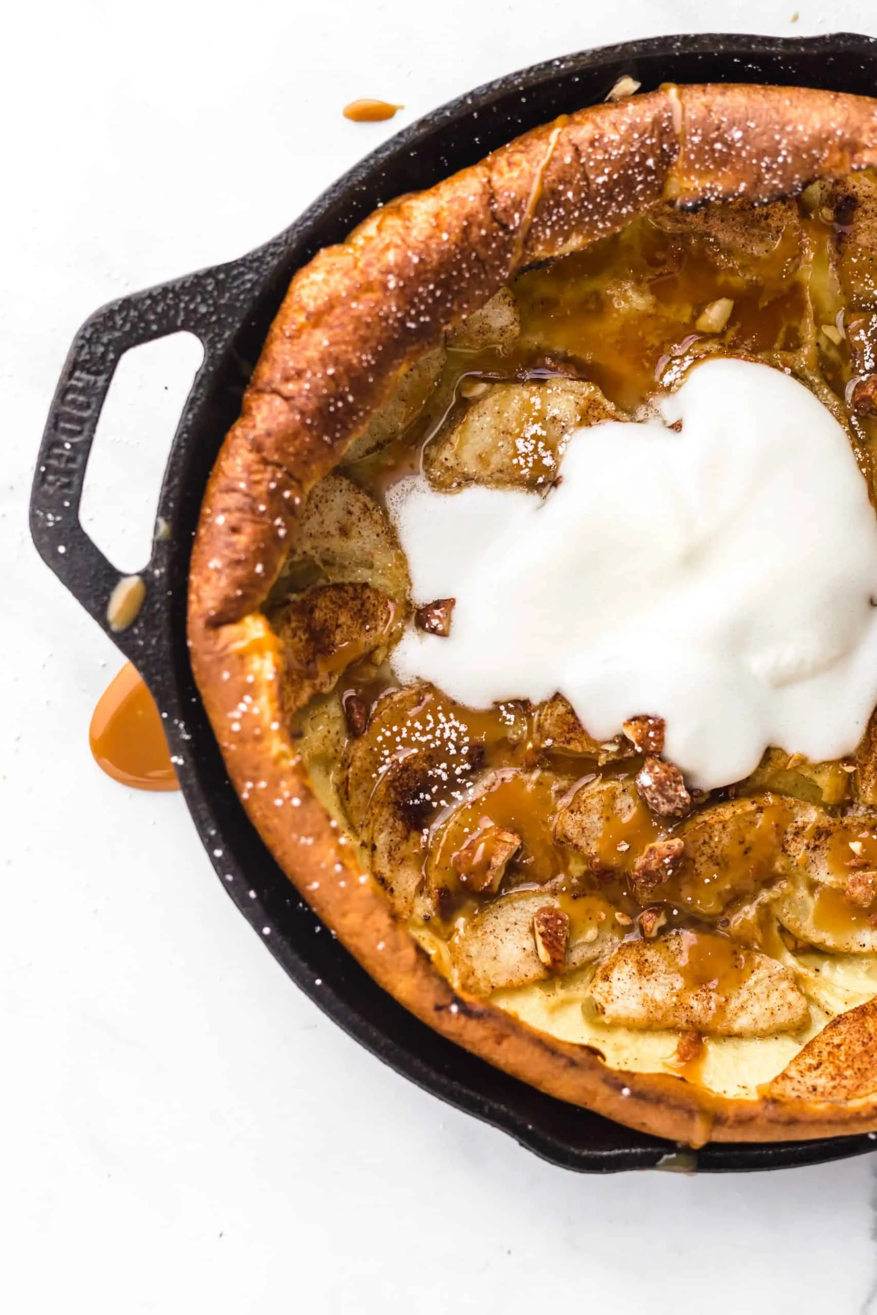 Caramel Apple Dutch Baby