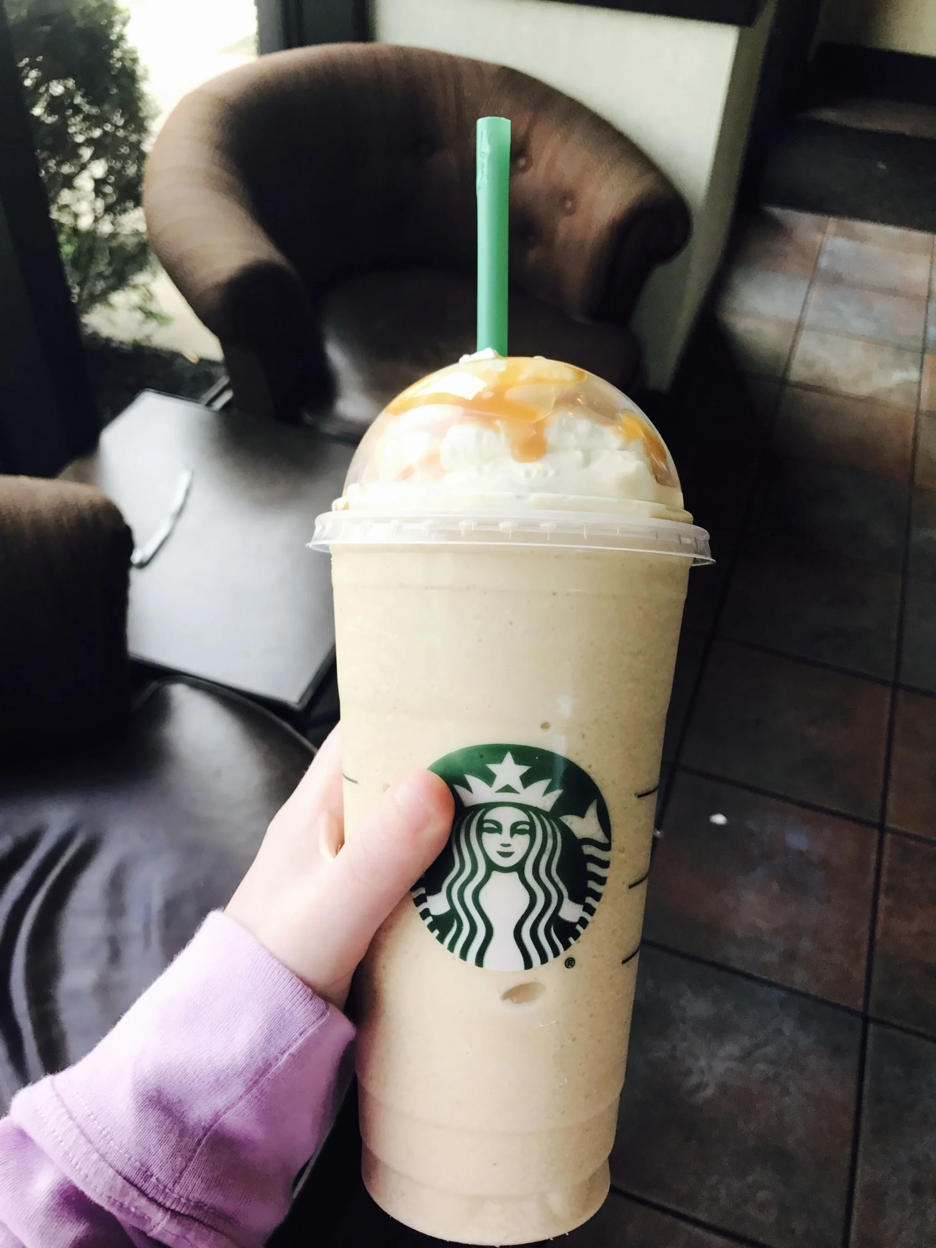 Caramel Pick Me Up Frappuccino Starbucks Secret Menu