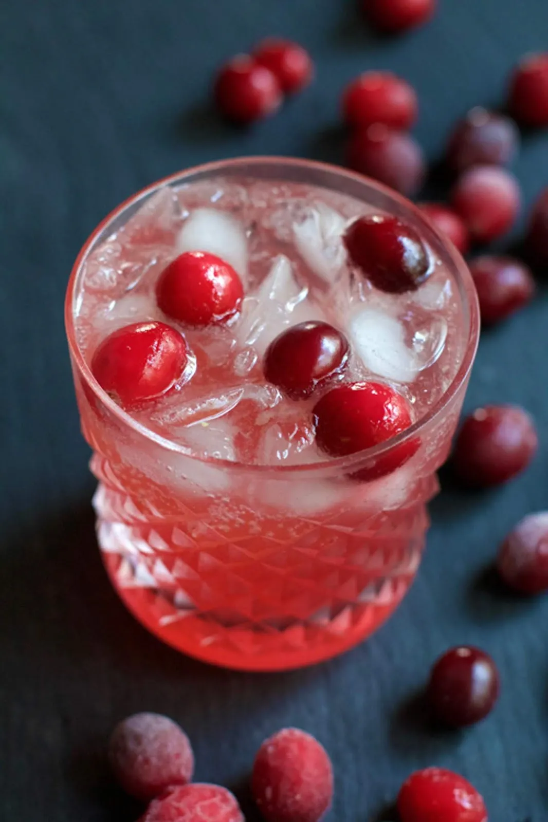 Carlas Cranberry Ginger Spritzer