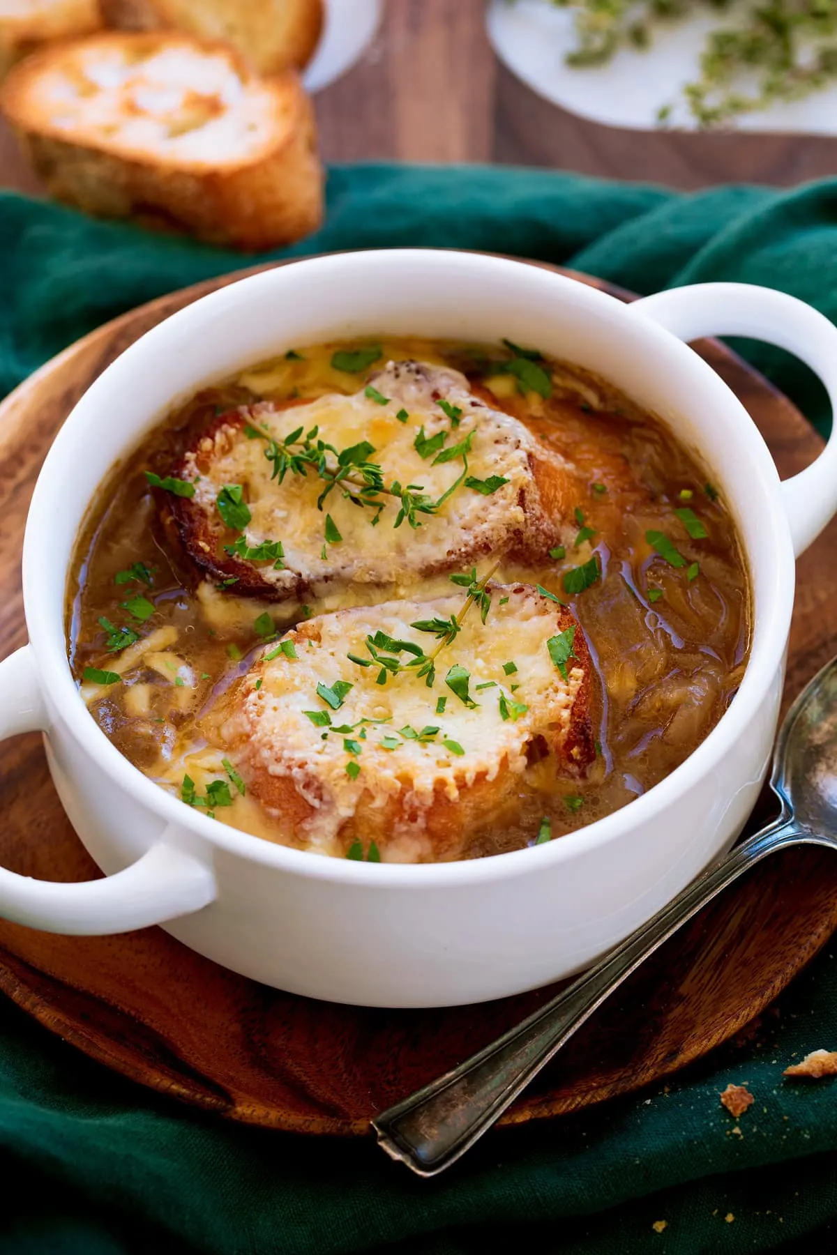 Carmelized Onion Chicken Soup