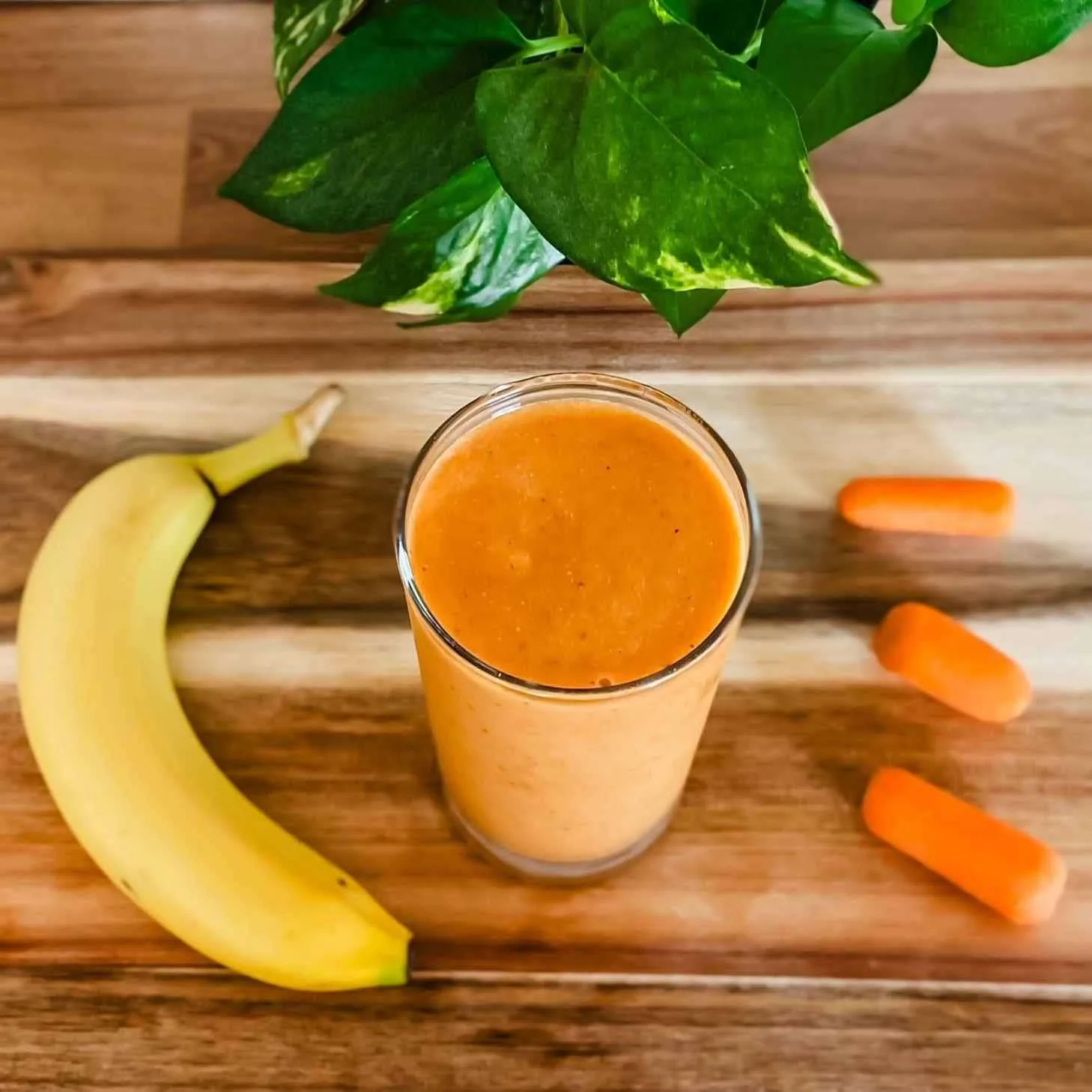 Carrot Banana Pineapple Smoothie