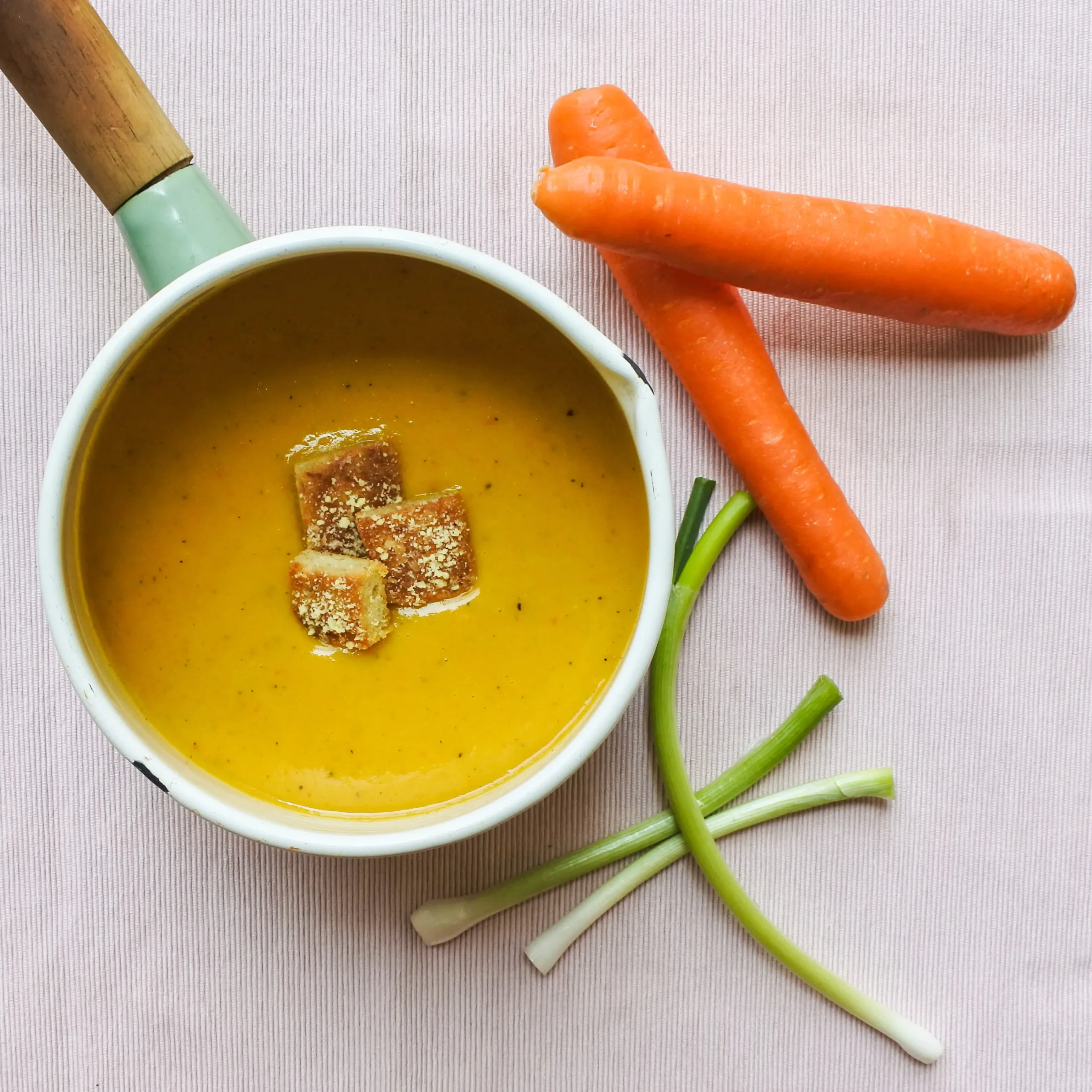 Carrot Leek Apple Soup