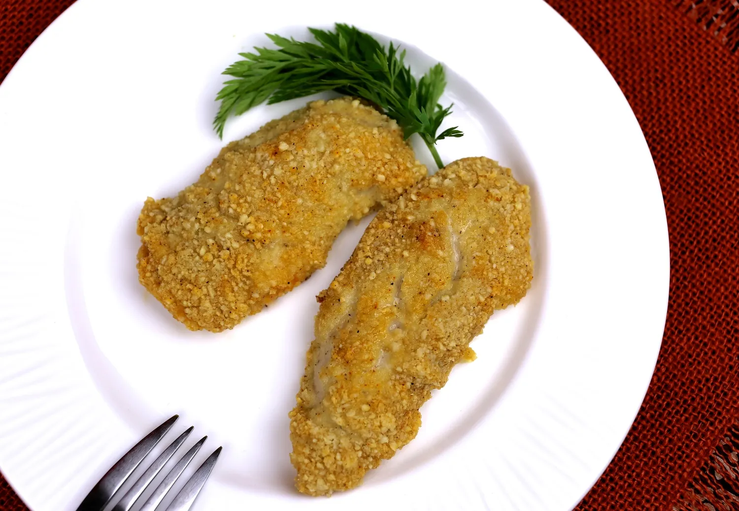 Cashew Crusted Chicken Fingers