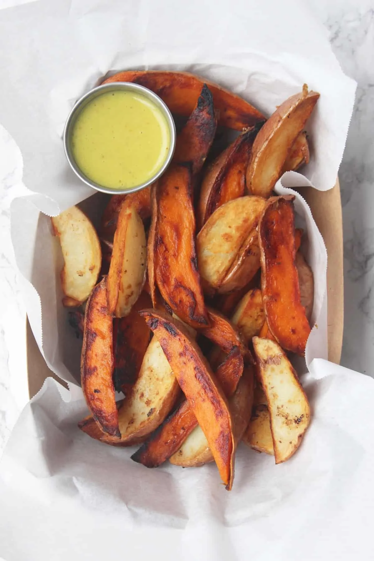 Cast Iron Skillet Crispy Potato Wedges