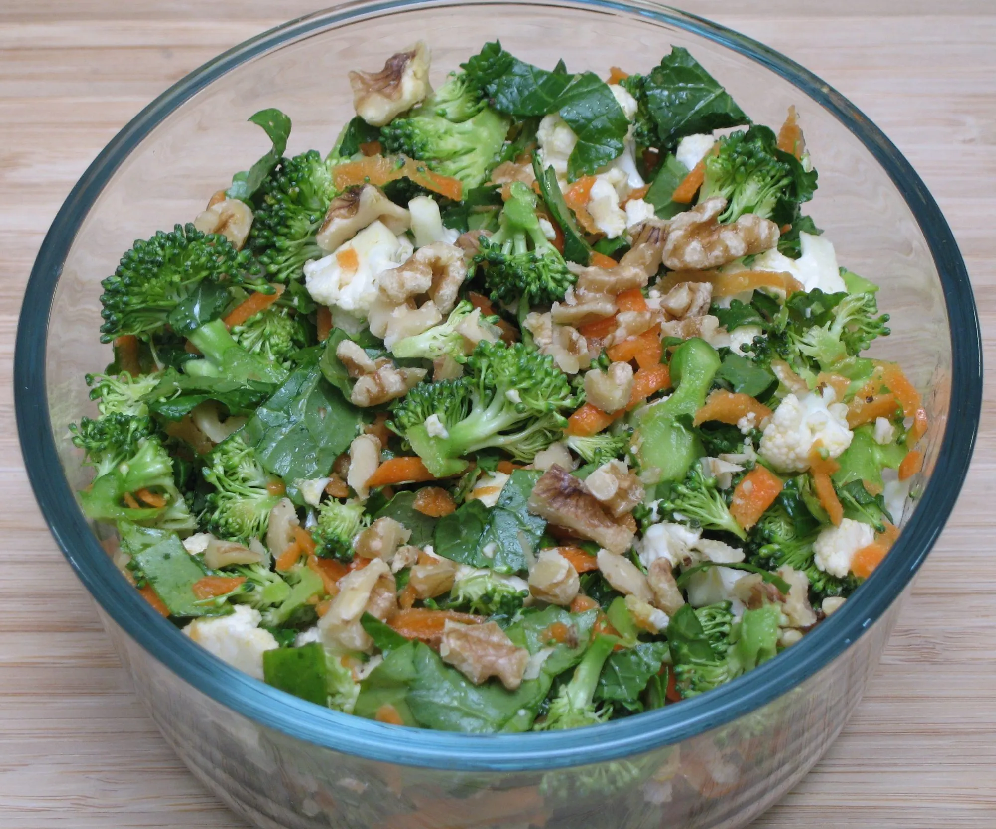 Cauliflower and Broccoli Detox Salad