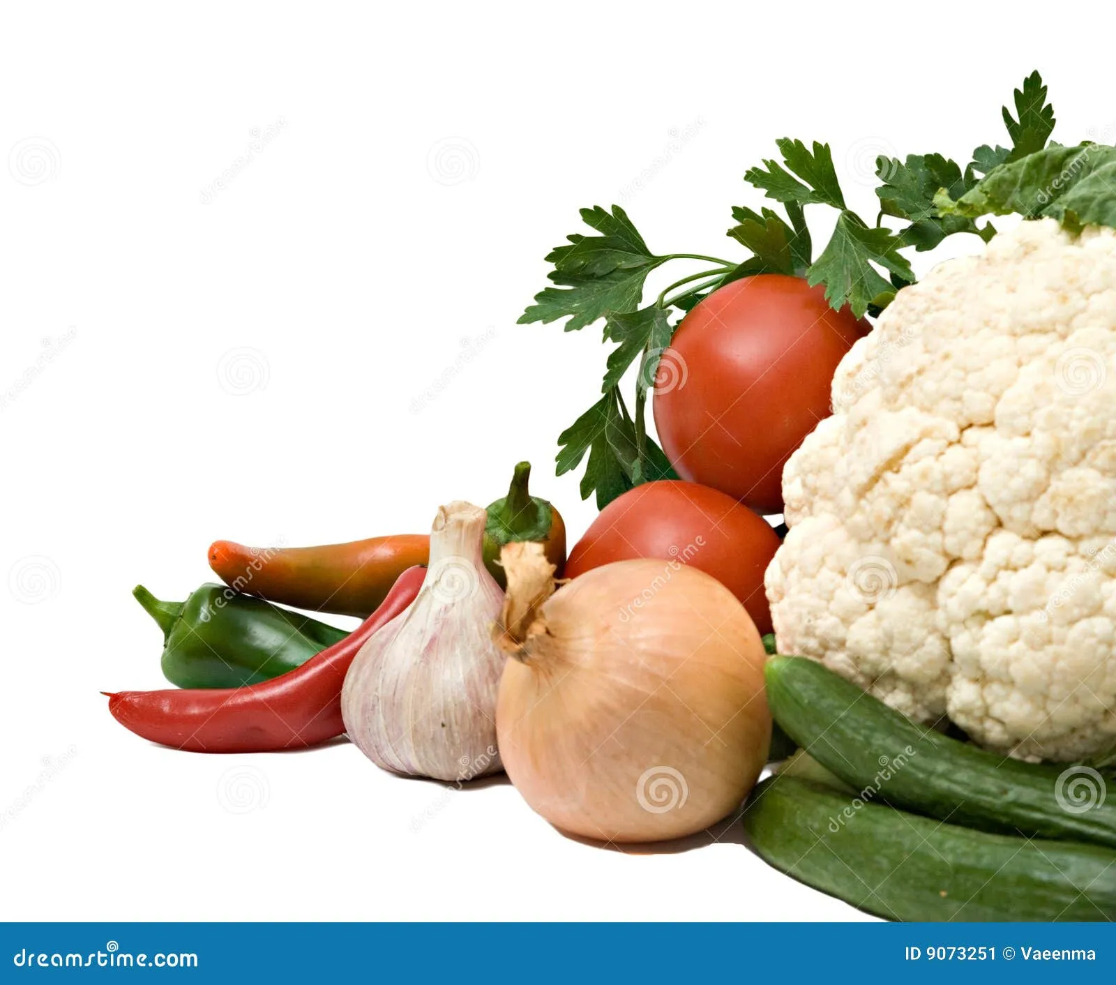 Cauliflower with Onion and Tomato