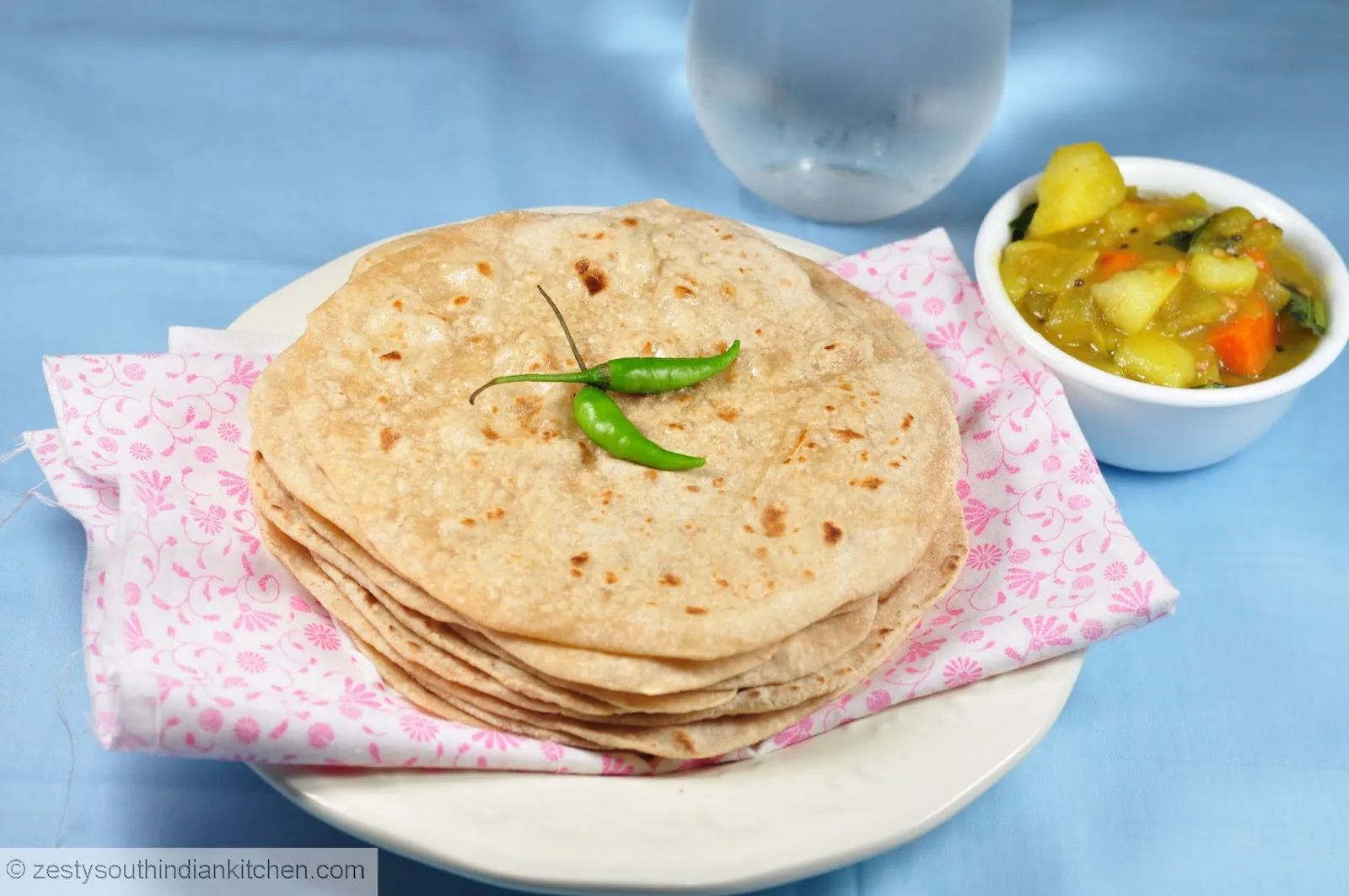 Chapatis Indian Whole Wheat Flatbreads
