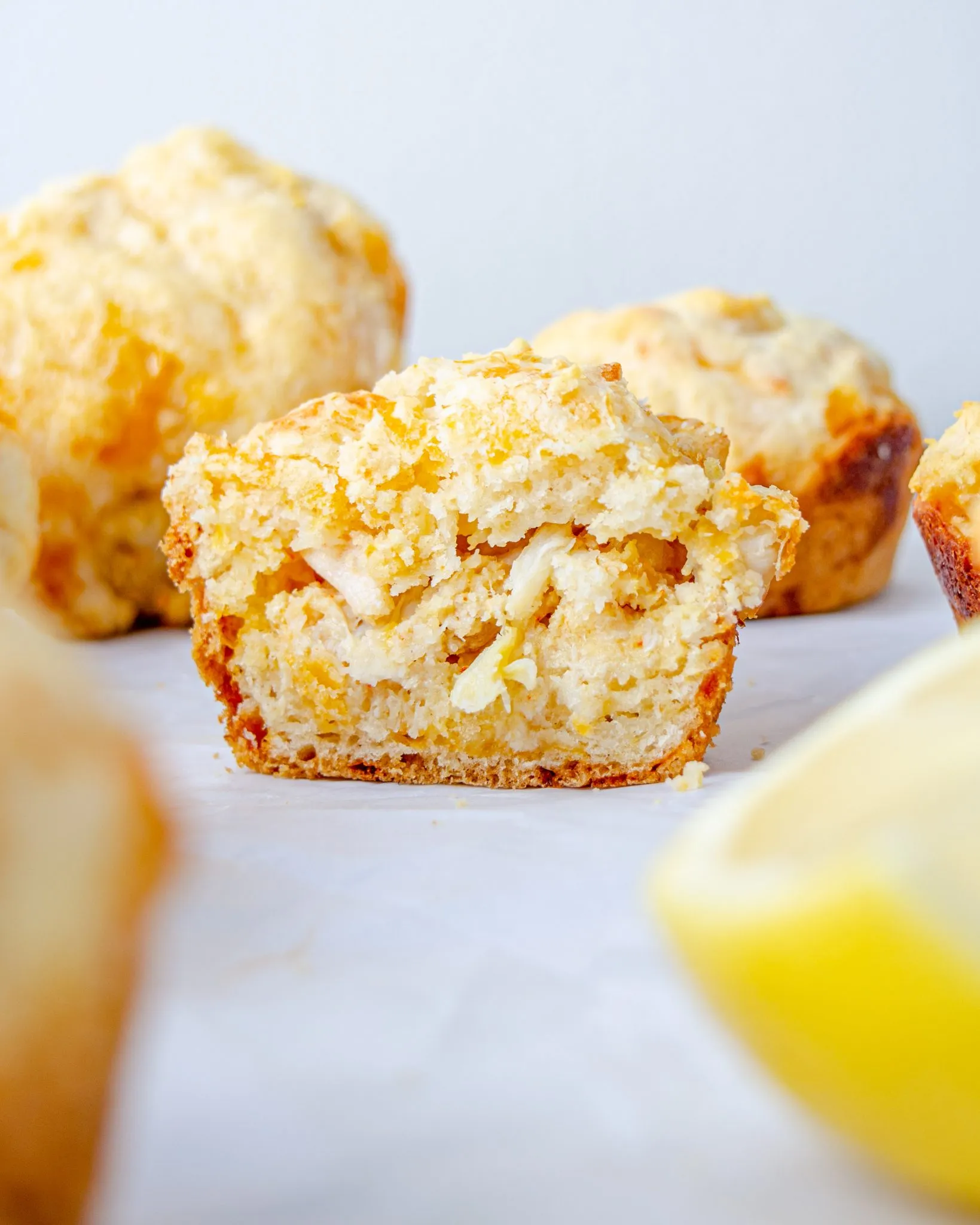 Cheddar Stuffed Cheddar Biscuits