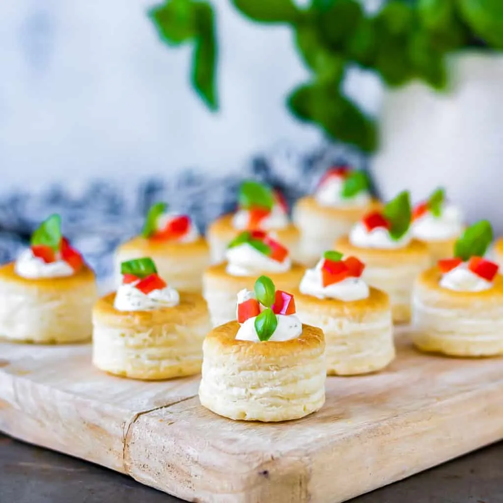 Cheese Corn Vol-au-Vents