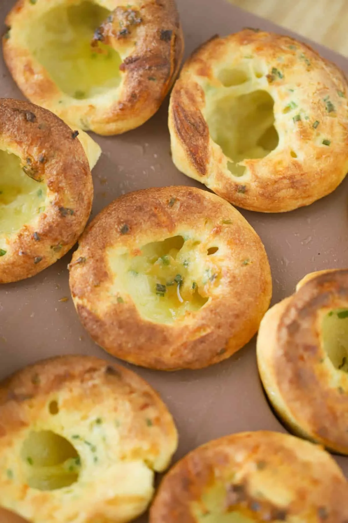Cheese and Chive Popovers