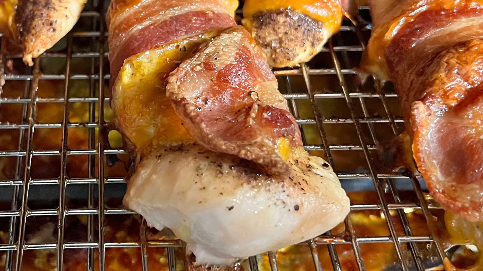 Cheesy Bacon Wrapped Chicken