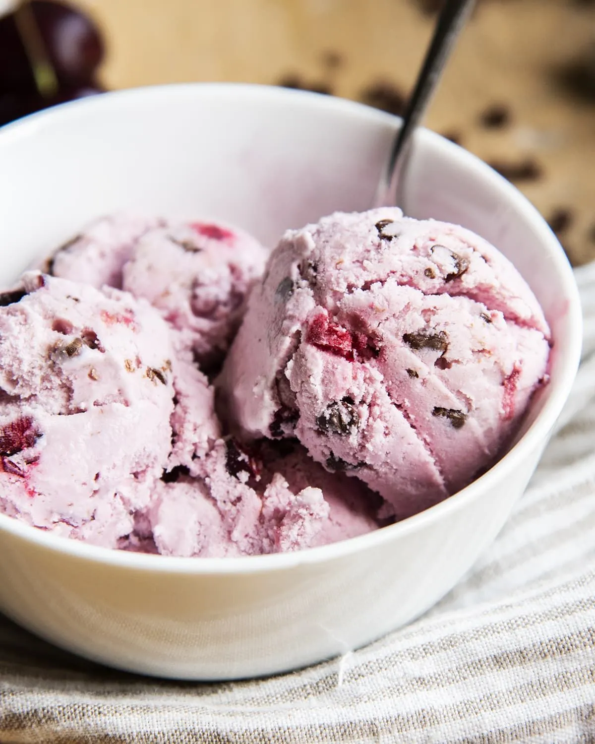 Cherry Chip Ice Cream