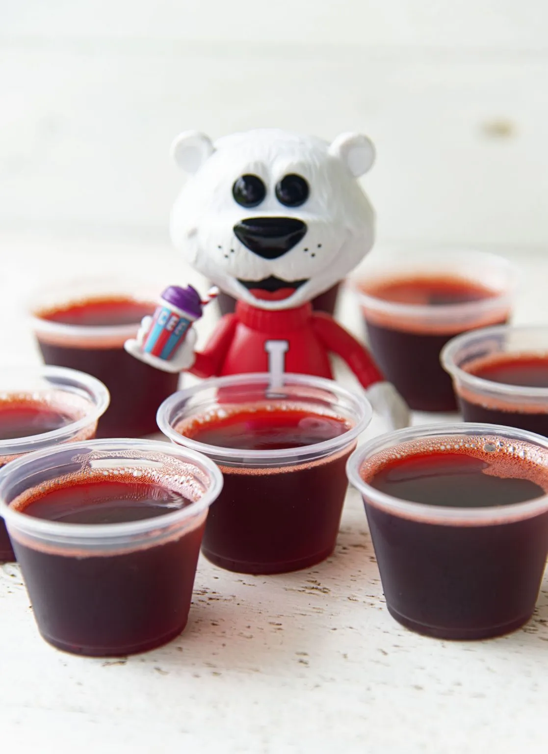 Cherry Cola Jello Shots