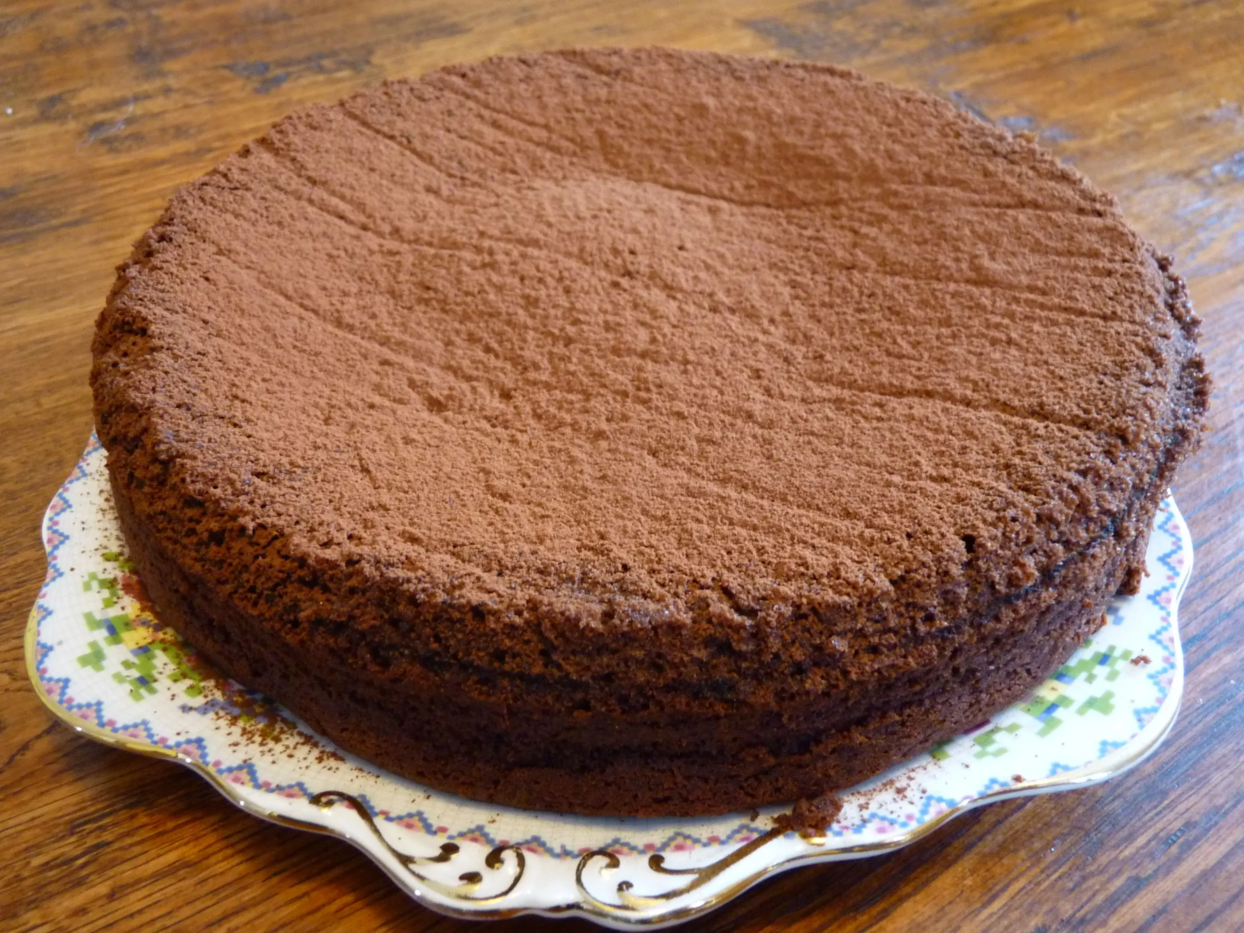 Chestnut and Chocolate Cake