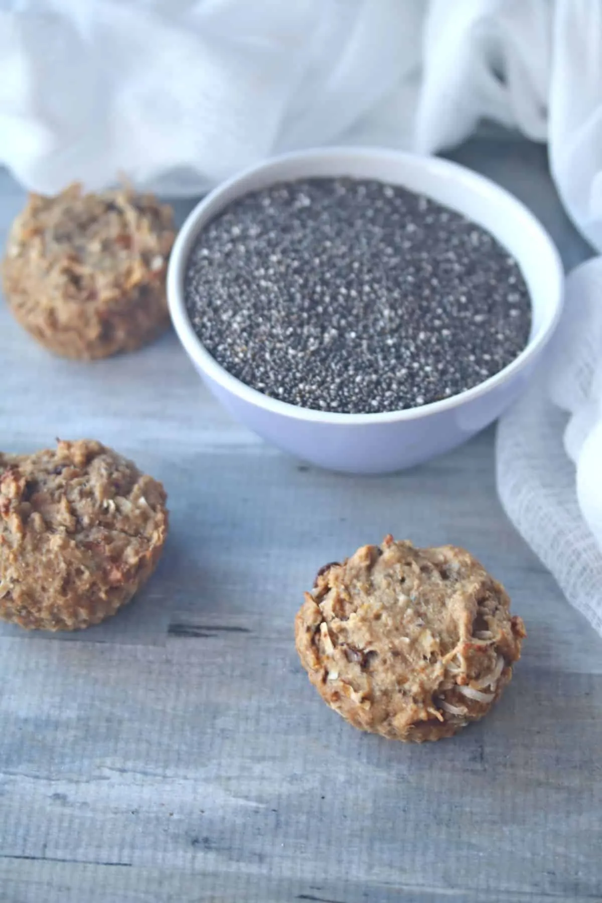 Chia Mini Breakfast Muffins