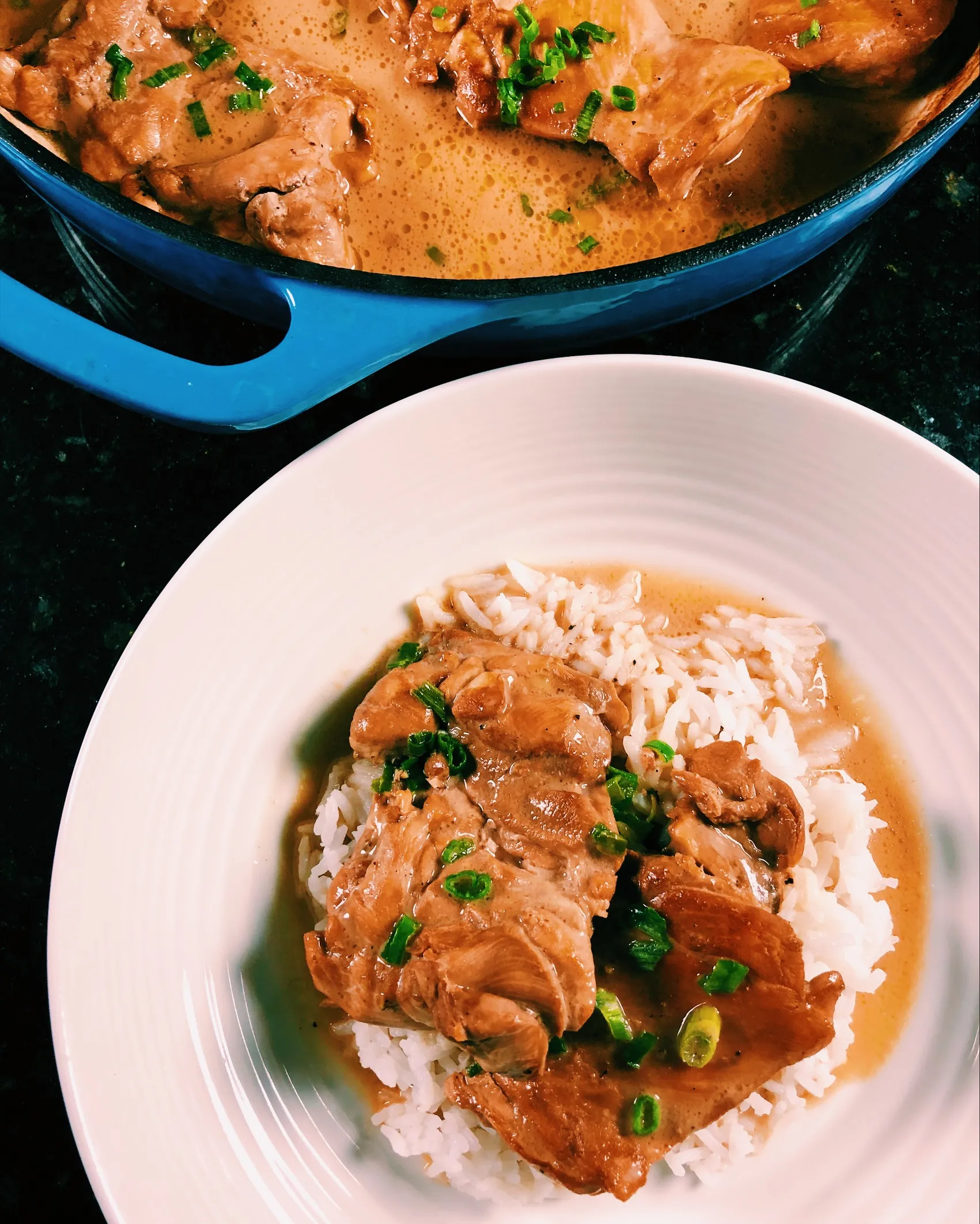 Chicken Adobo with Coconut Milk
