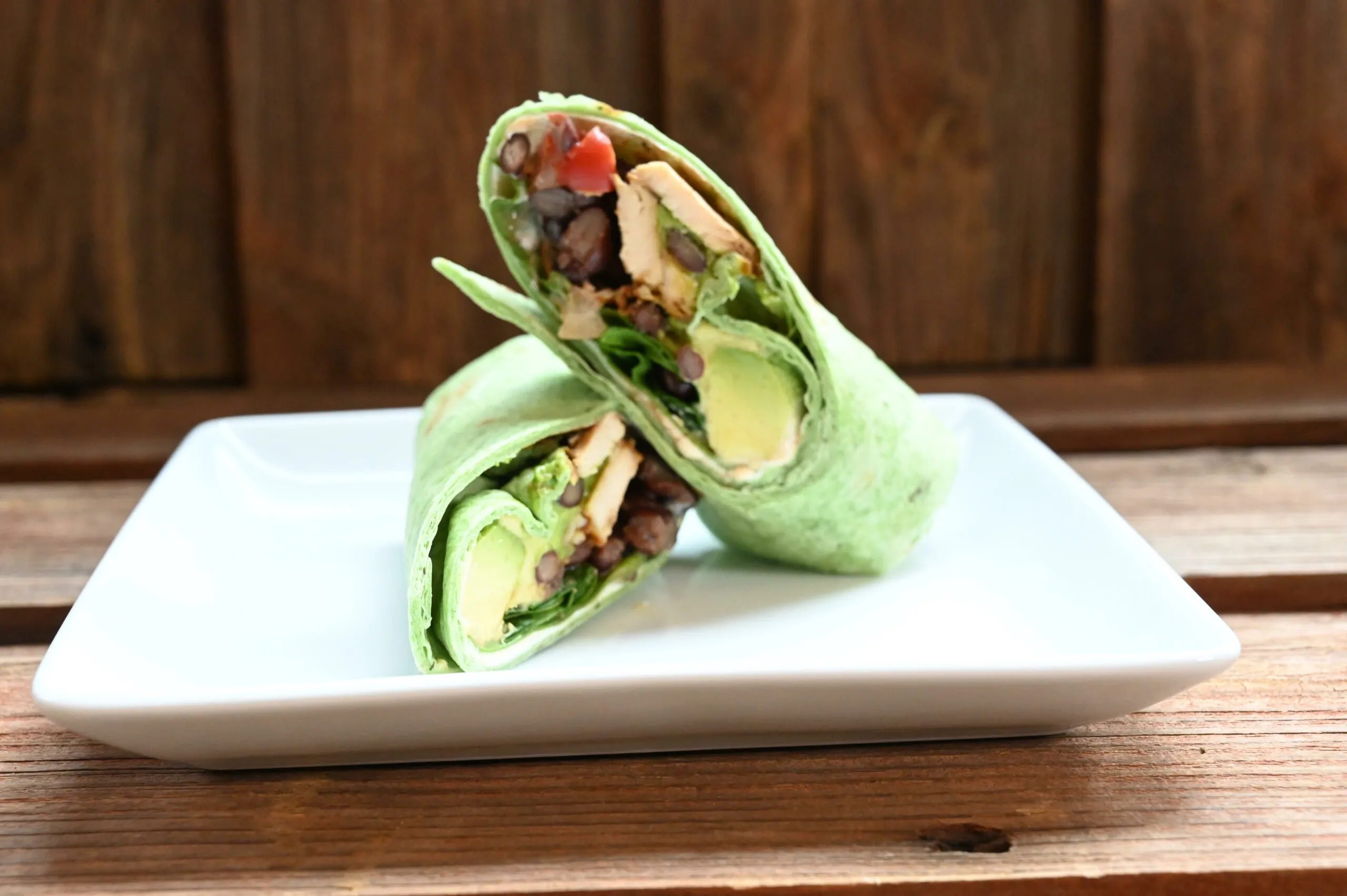 Chicken Black Bean Wrap