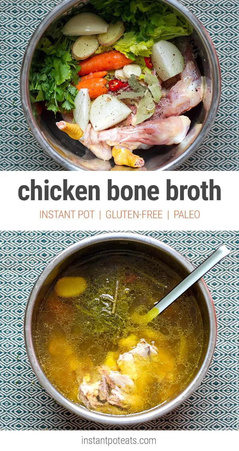 Chicken Bone Broth Pressure Cooker