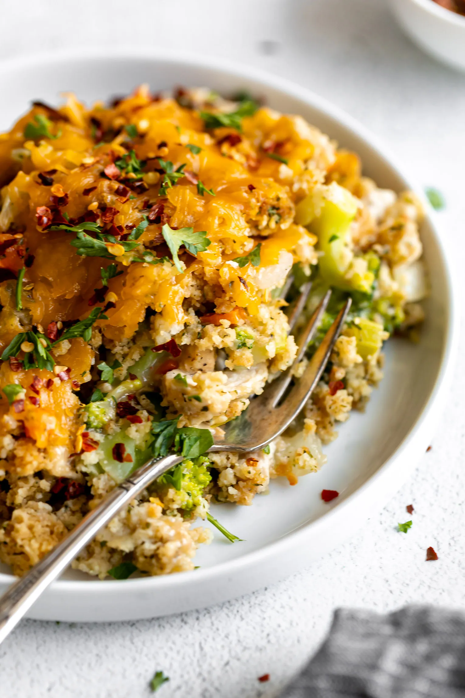 Chicken Broccoli Stuffin Skillet