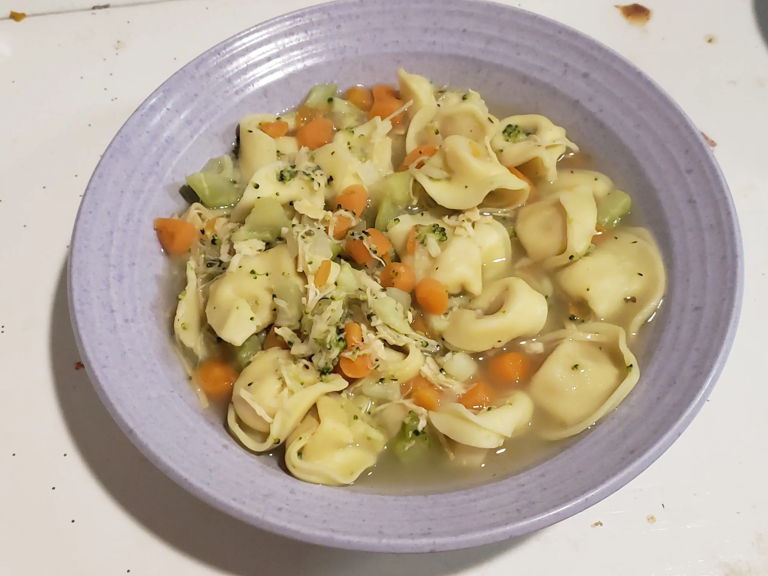 Chicken Broccoli Tortellini Soup