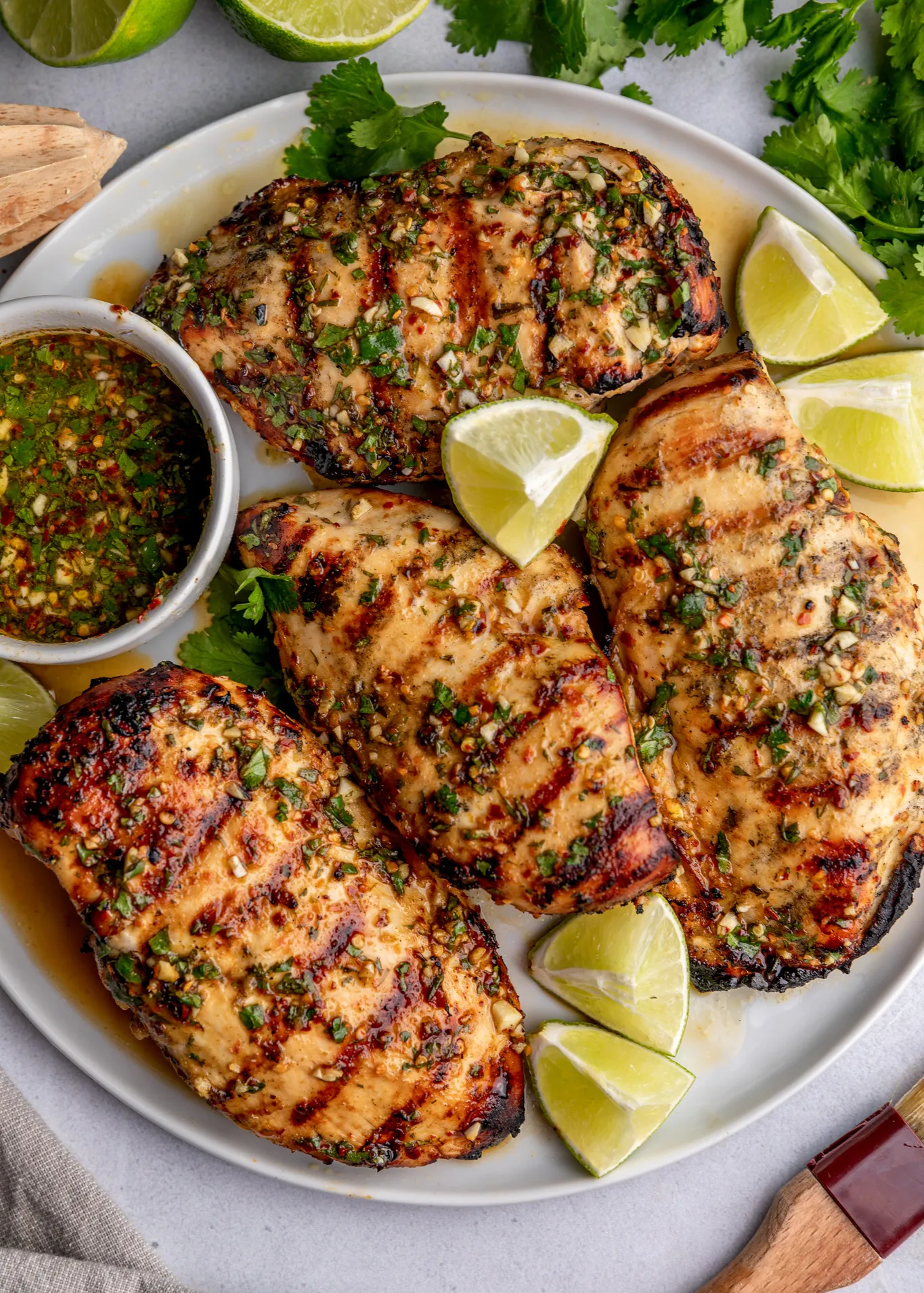 Chicken Lime Garlic Cilantro