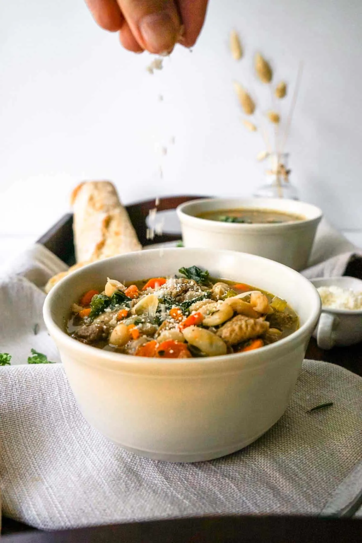 Chicken Sausage Kale Soup