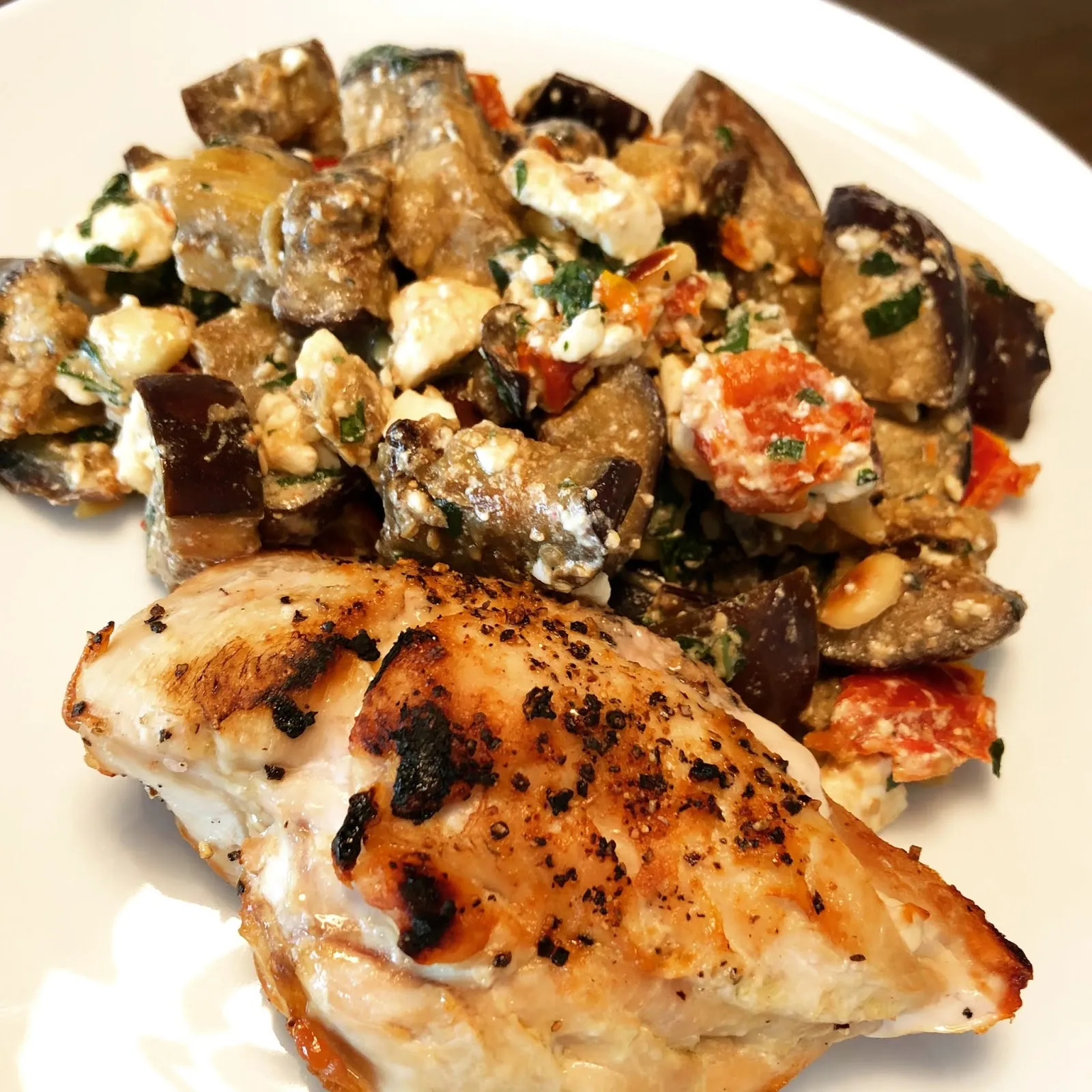 Chicken Sun Blush Tomato Peanut Salad