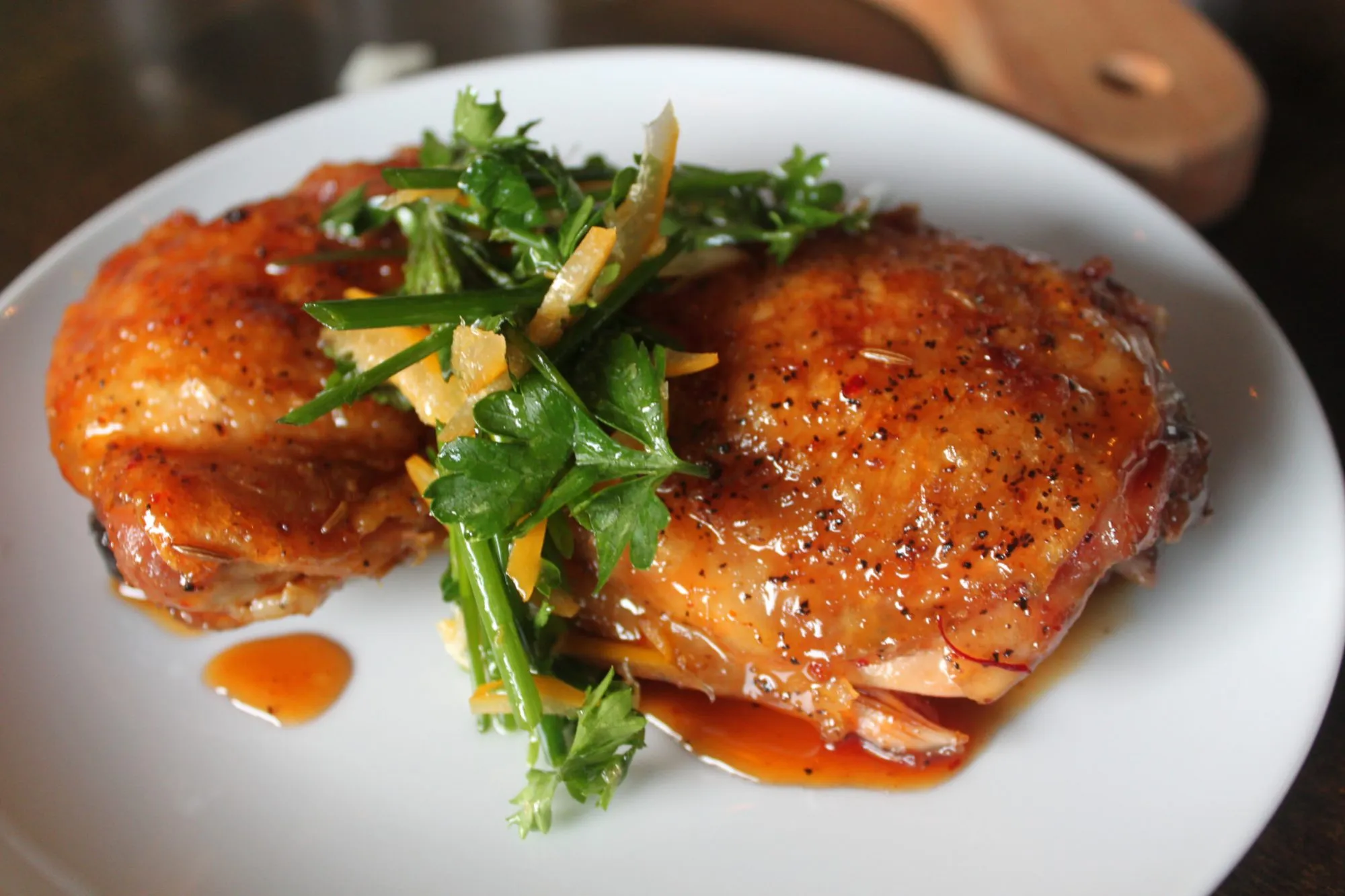 Chicken with Wine and Tomatoes