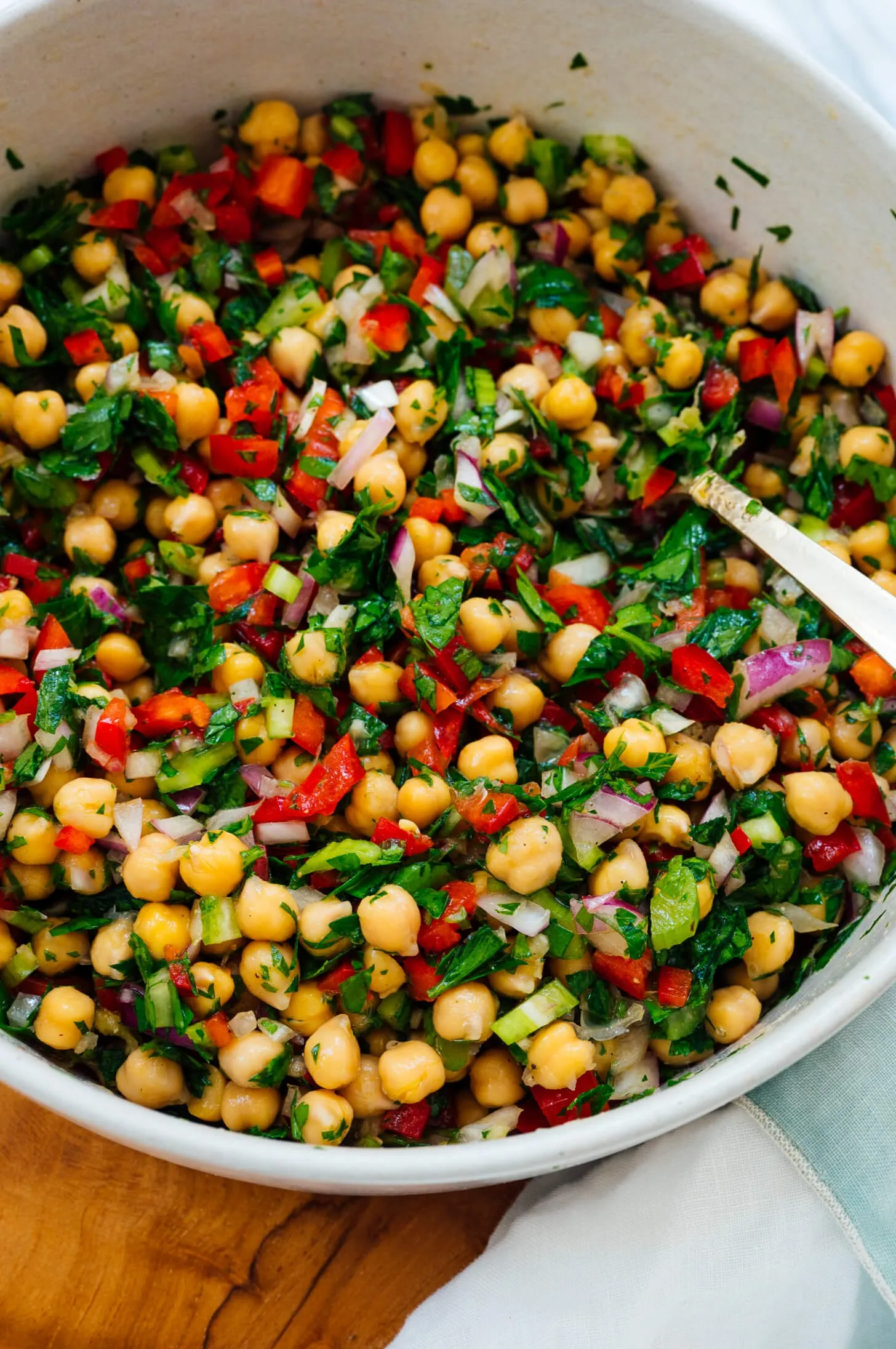 Chickpea and Hazelnut Salad