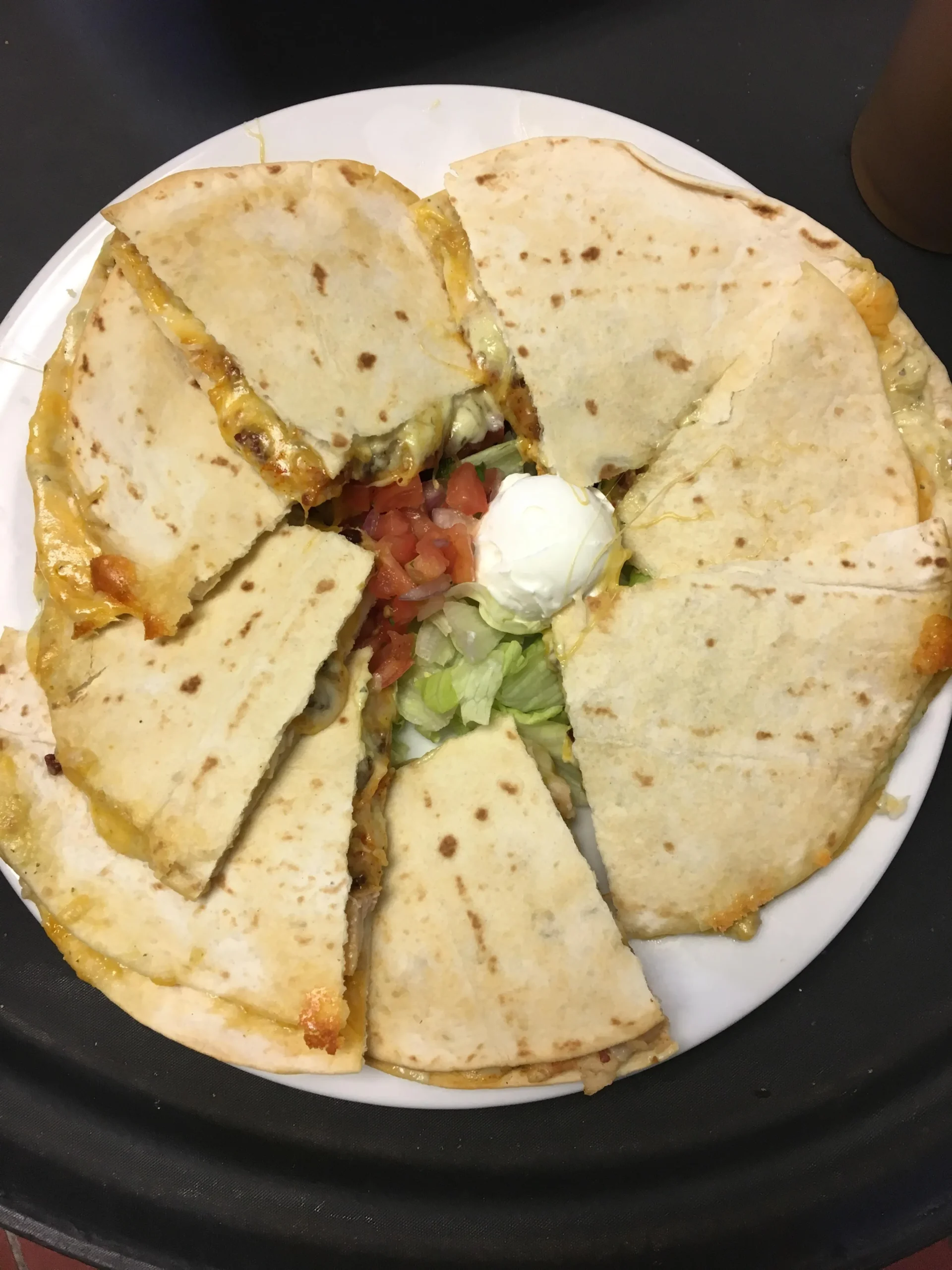 Chili's Bacon Ranch Quesadilla