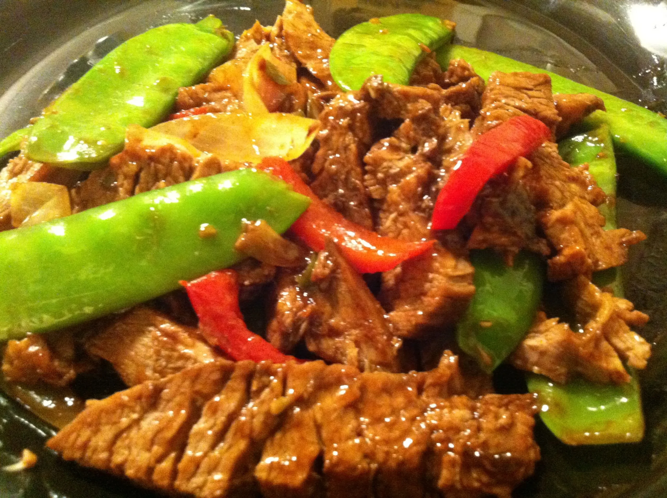 Chinese Beef with Snow Peas