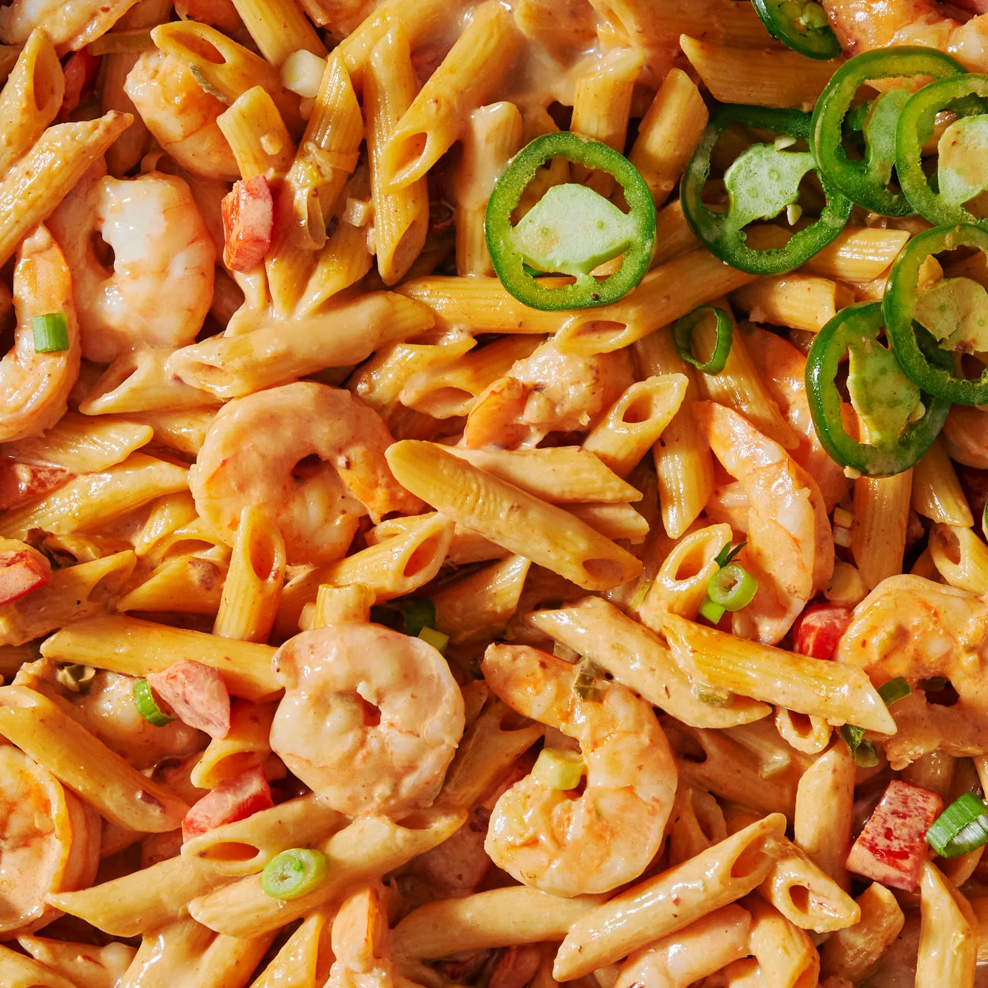 Chipotle Beer Shrimp with Pasta