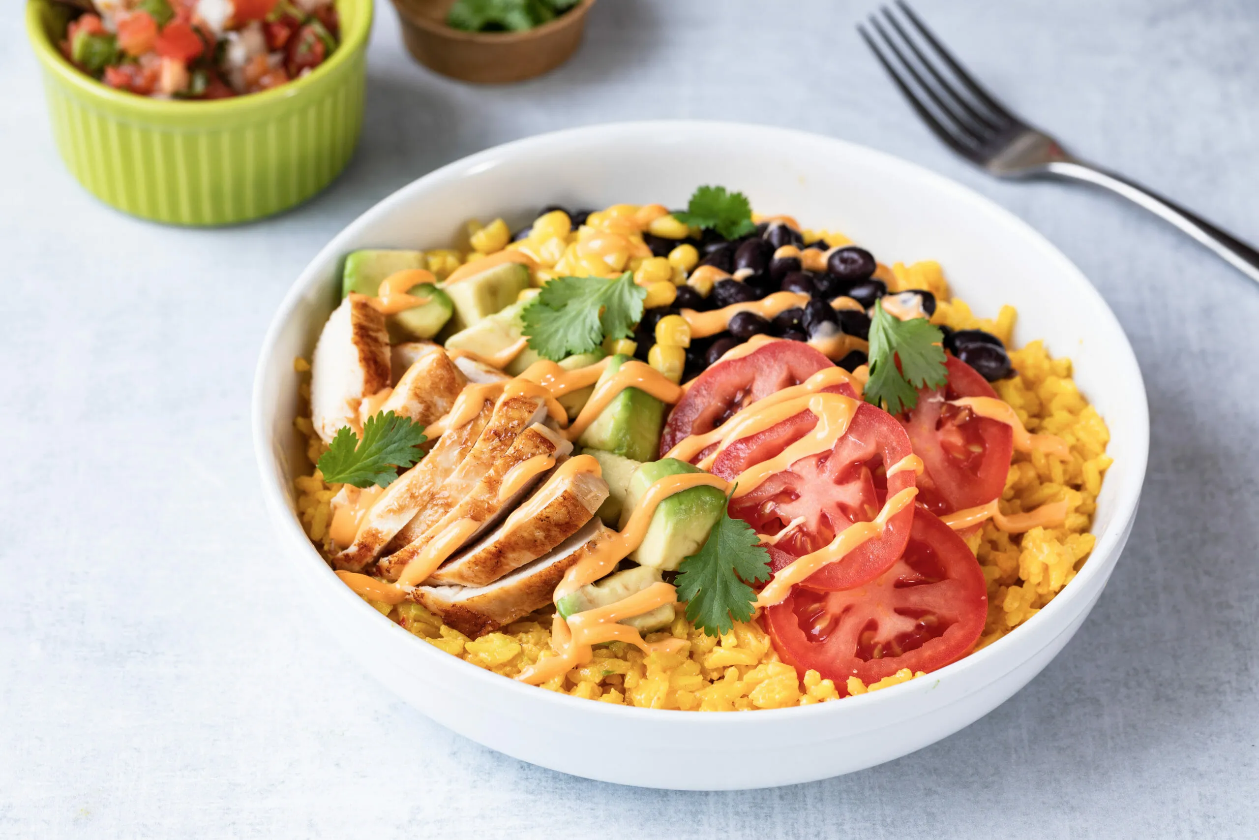 Chipotle Chicken and Rice Bowl