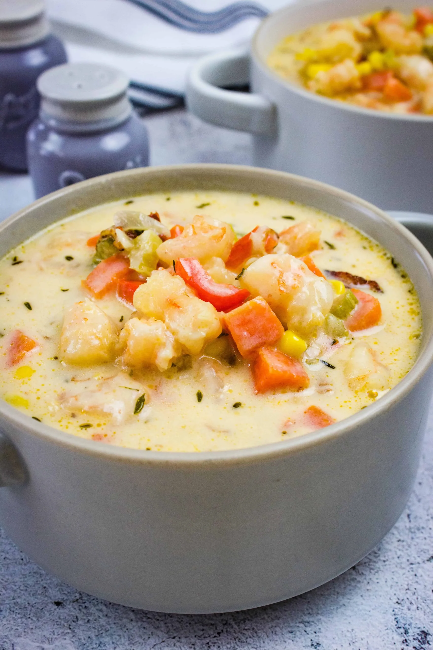 Chipotle Corn and Shrimp Soup