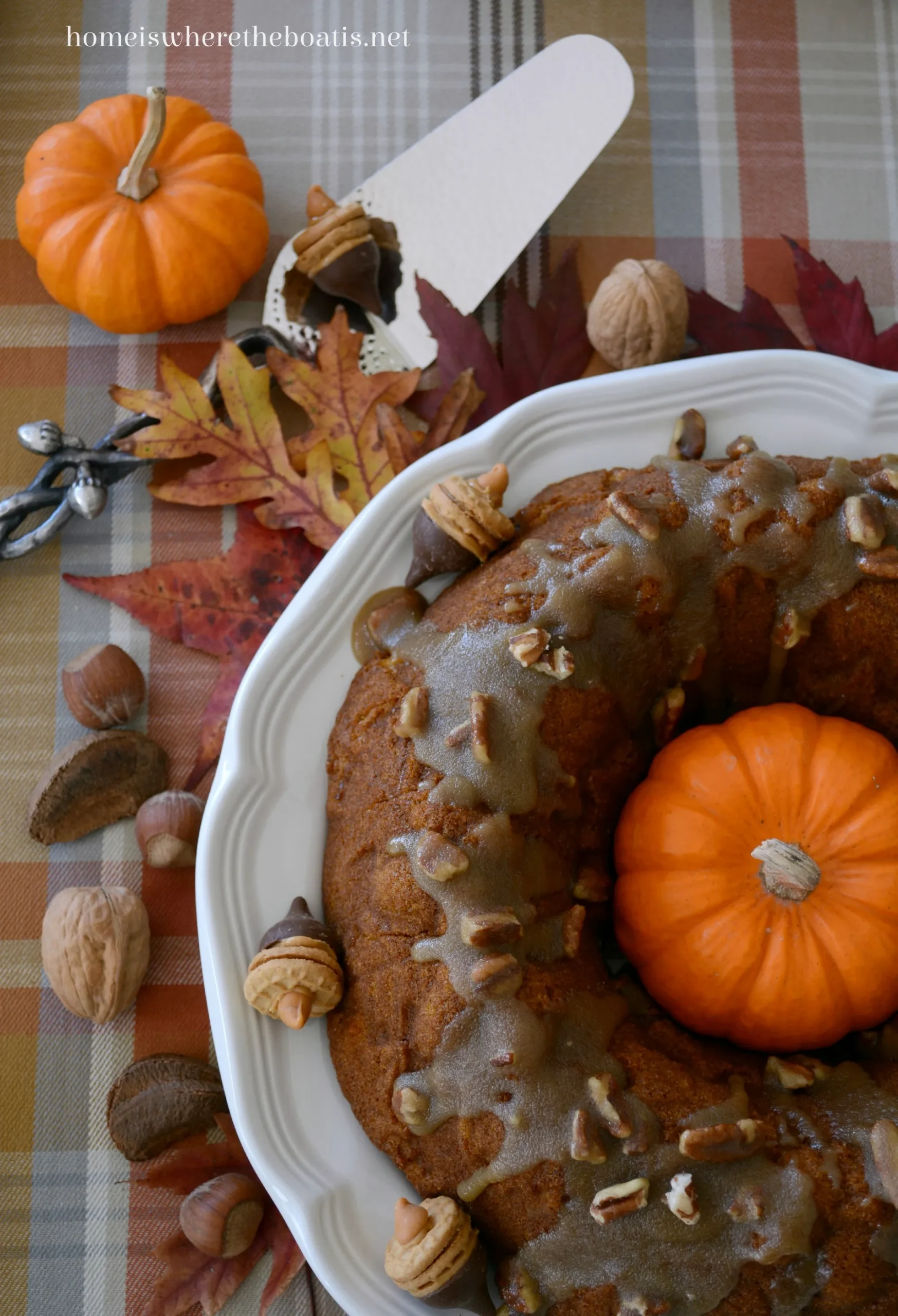Chocolate Bundt Harvest Cake
