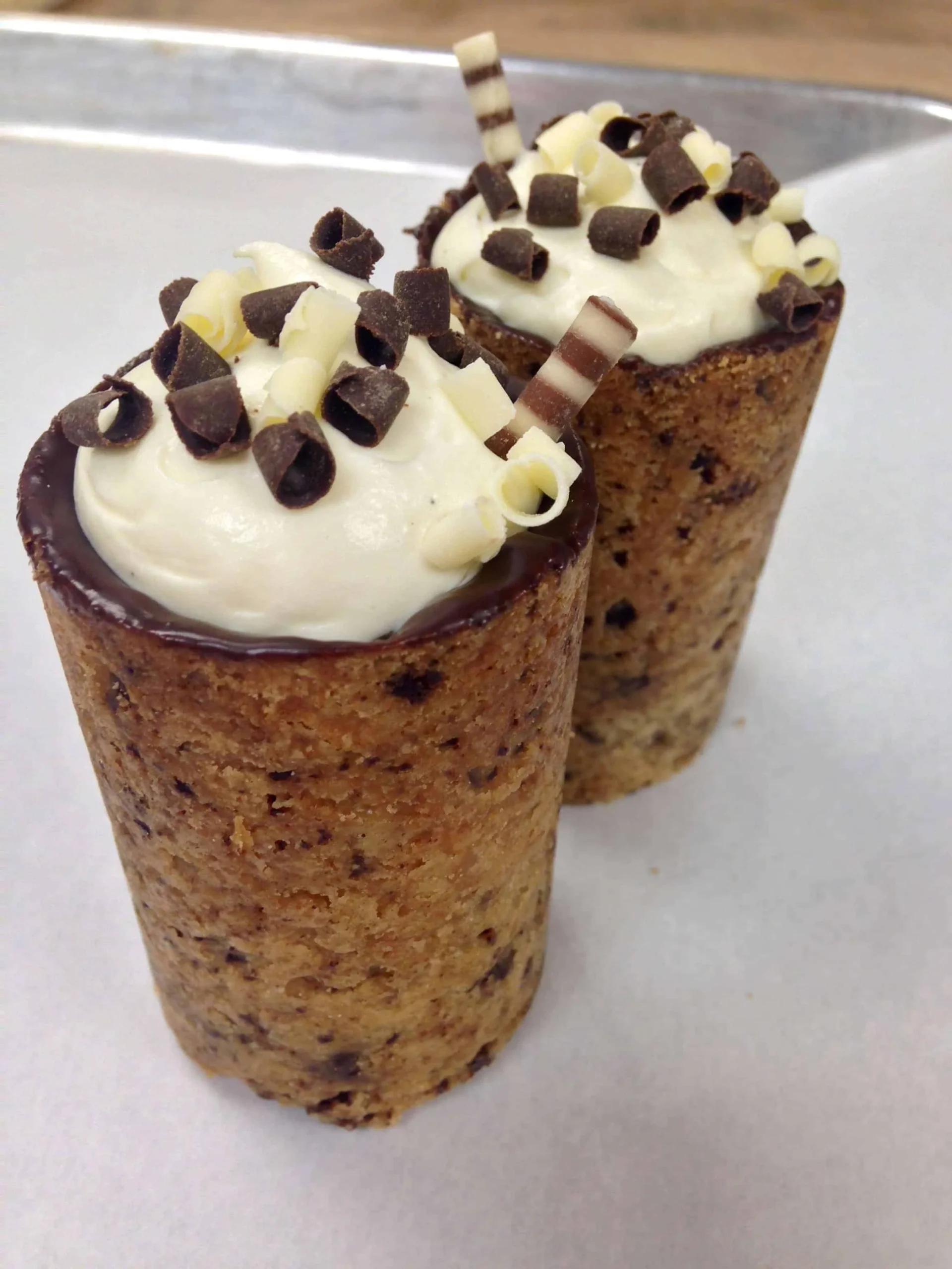 Chocolate Chip Cookie Shooters