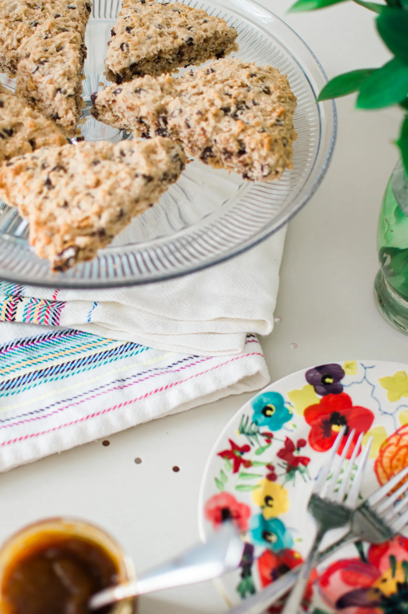 Chocolate Chip Granola Scones