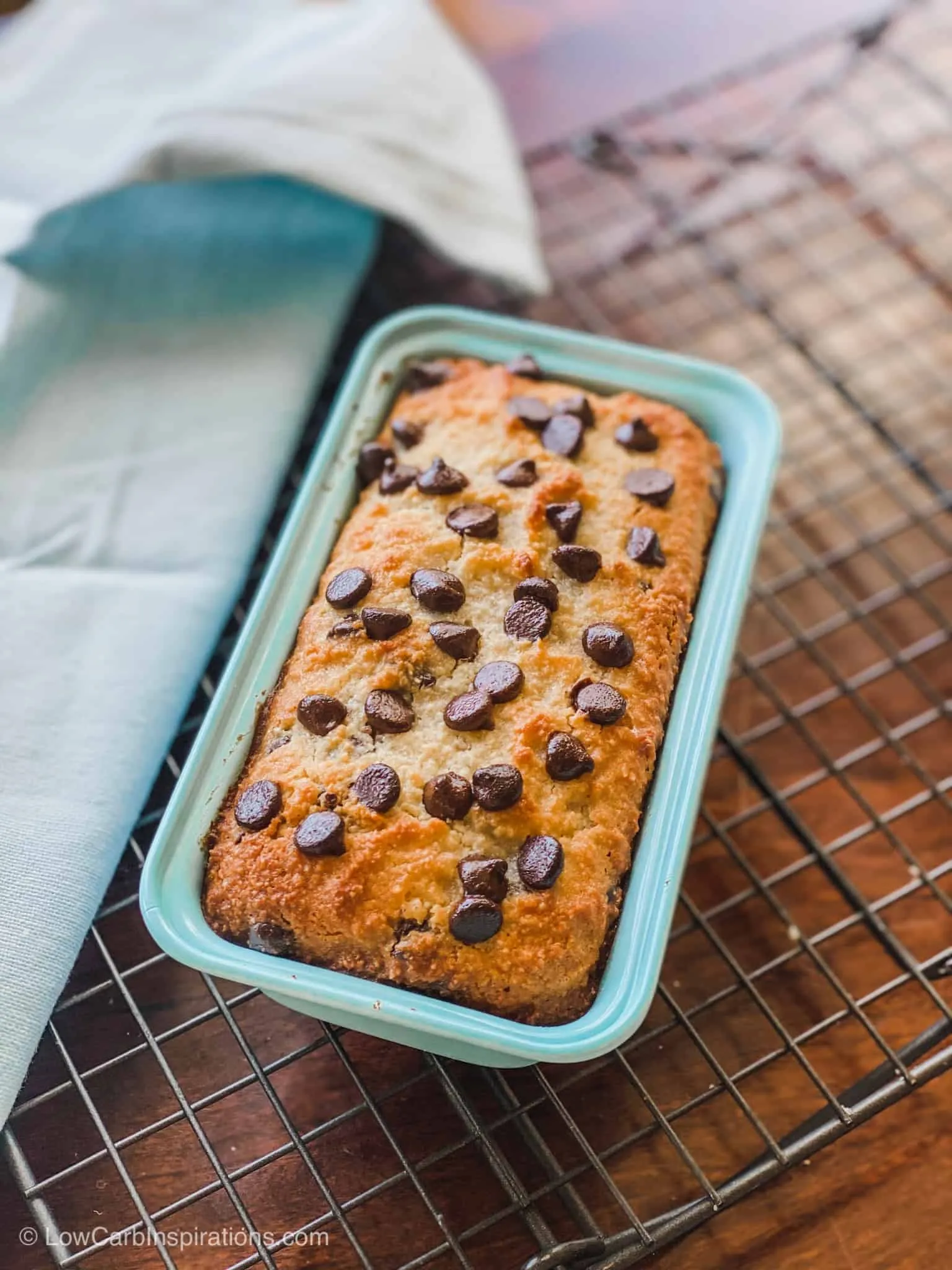 Chocolate Chip Keto Banana Bread