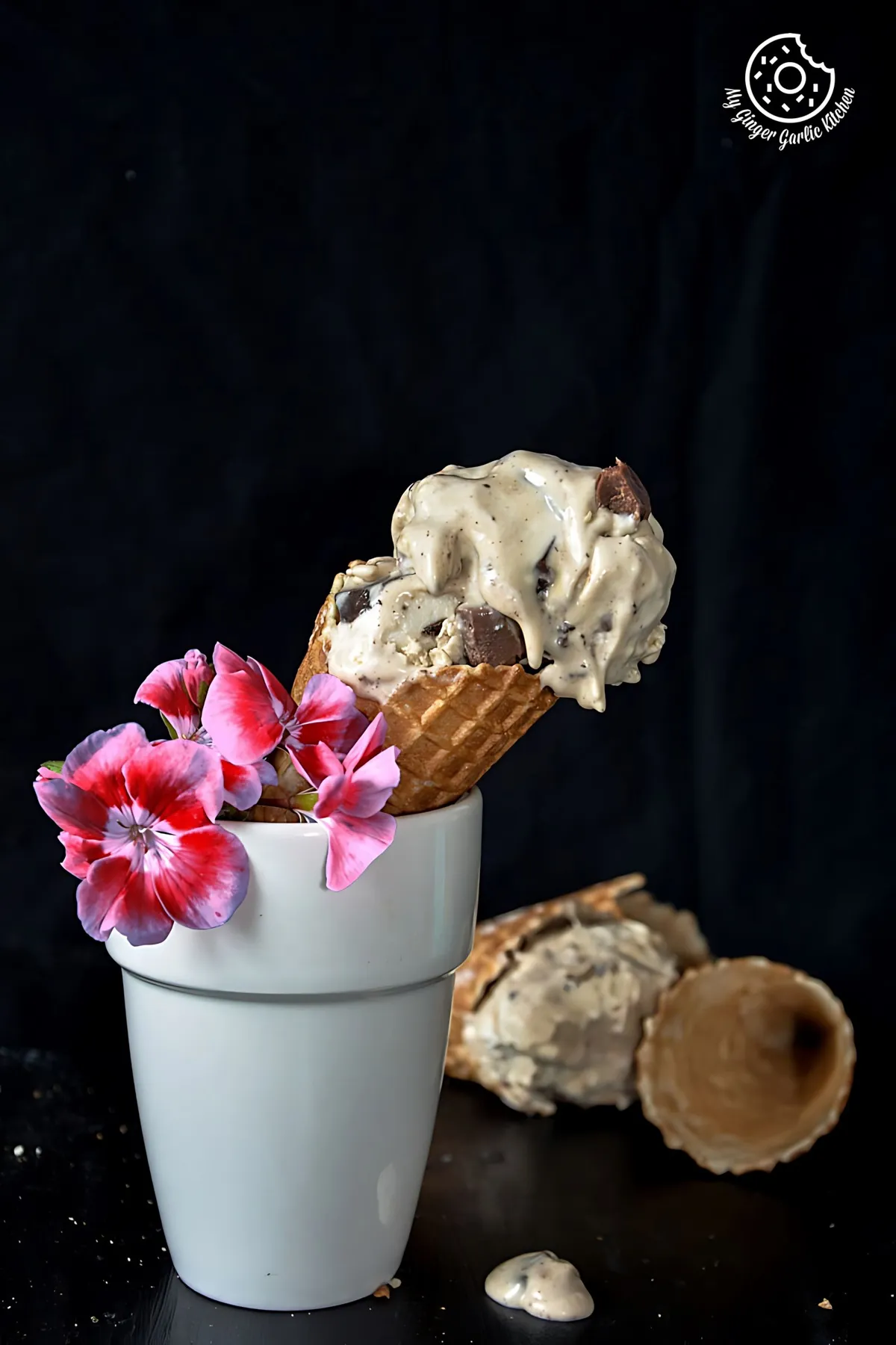 Chocolate Chunk Coconut Ice Cream