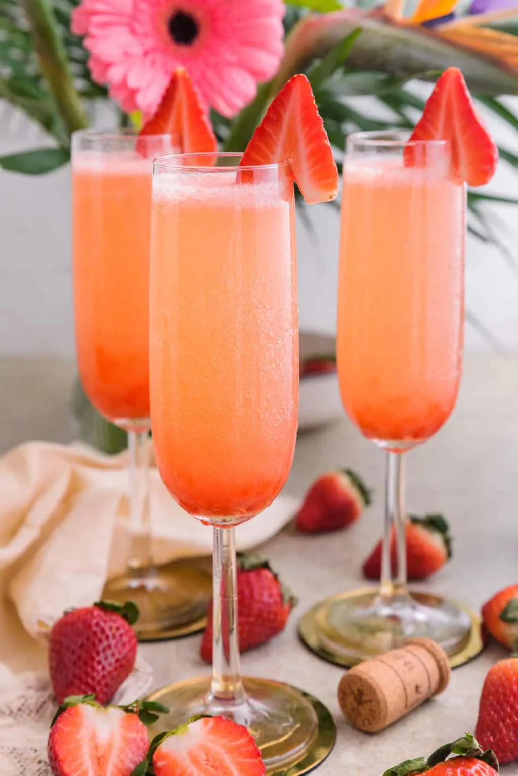 Chocolate Covered Strawberry Bellini