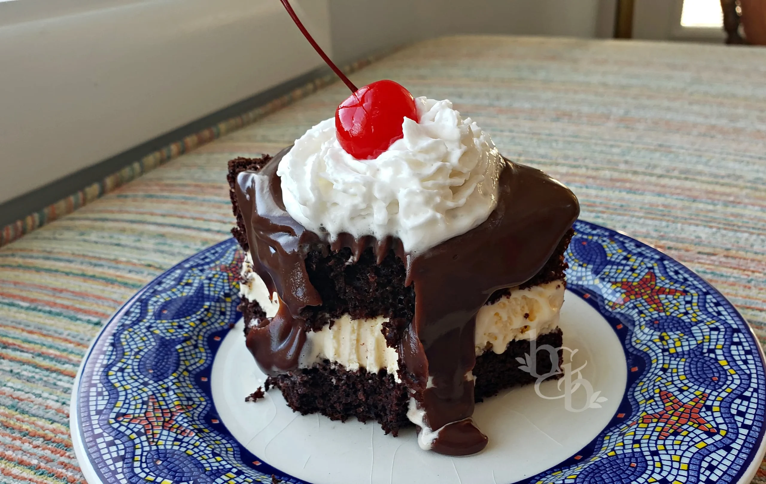 Chocolate Hot Fudge Sundae Cake