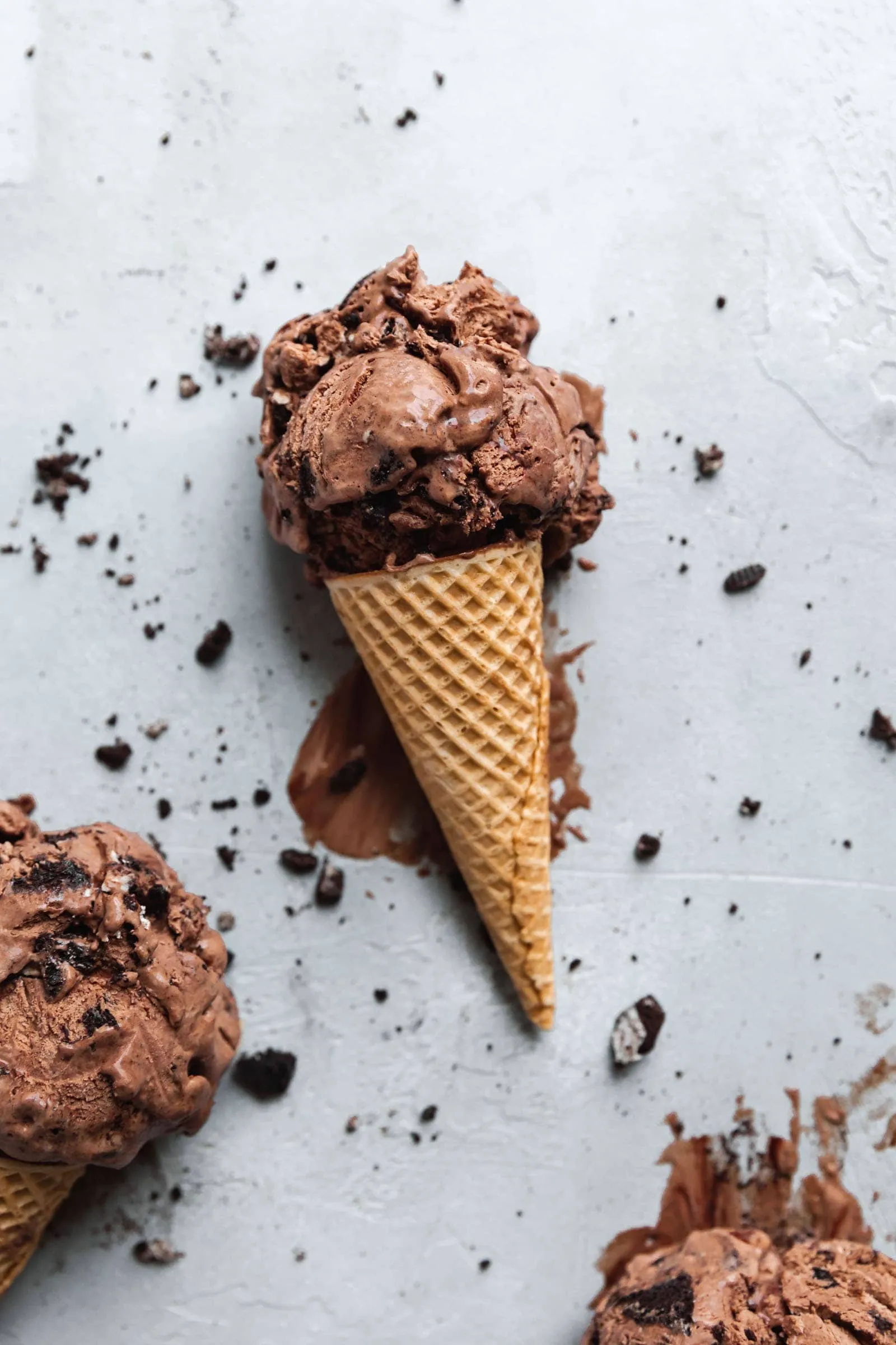 Chocolate Ice Cream with Oreos