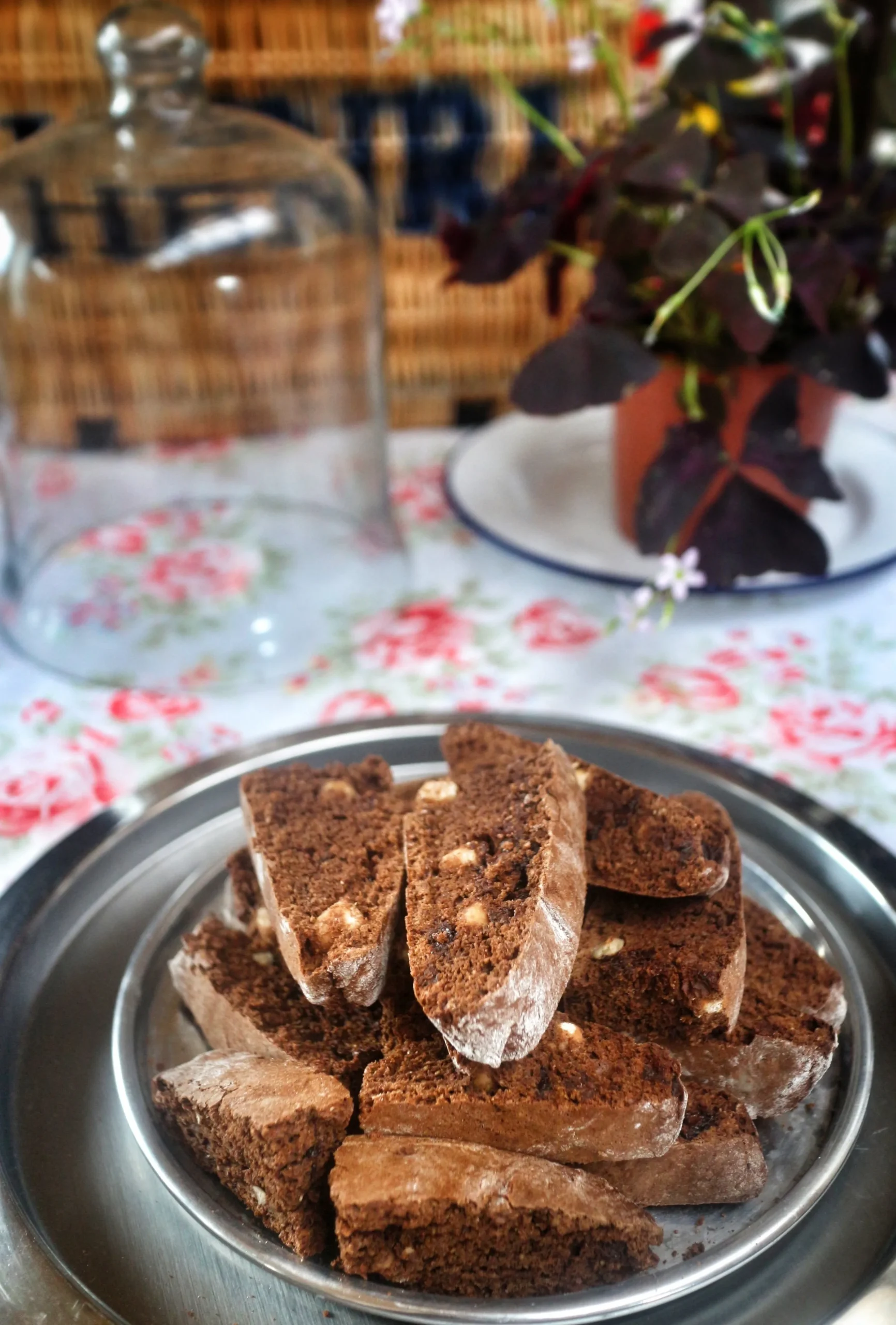Chocolate Orange Hazelnut Biscotti