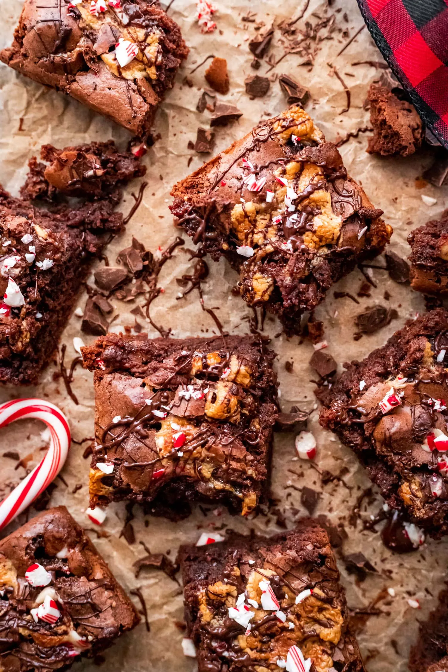 Chocolate Peppermint Mochi Donuts