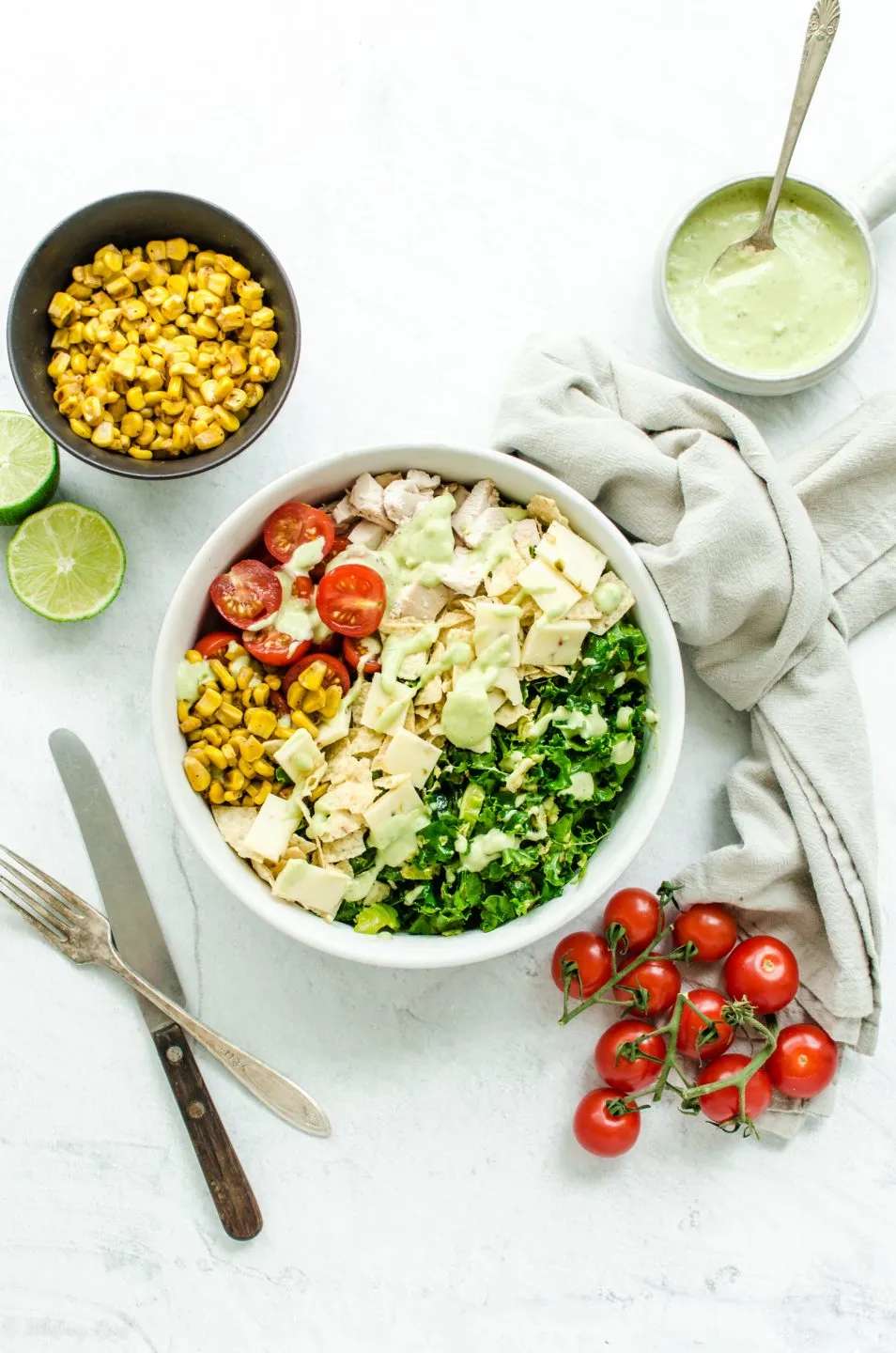 Chopped Mexican Kale Salad