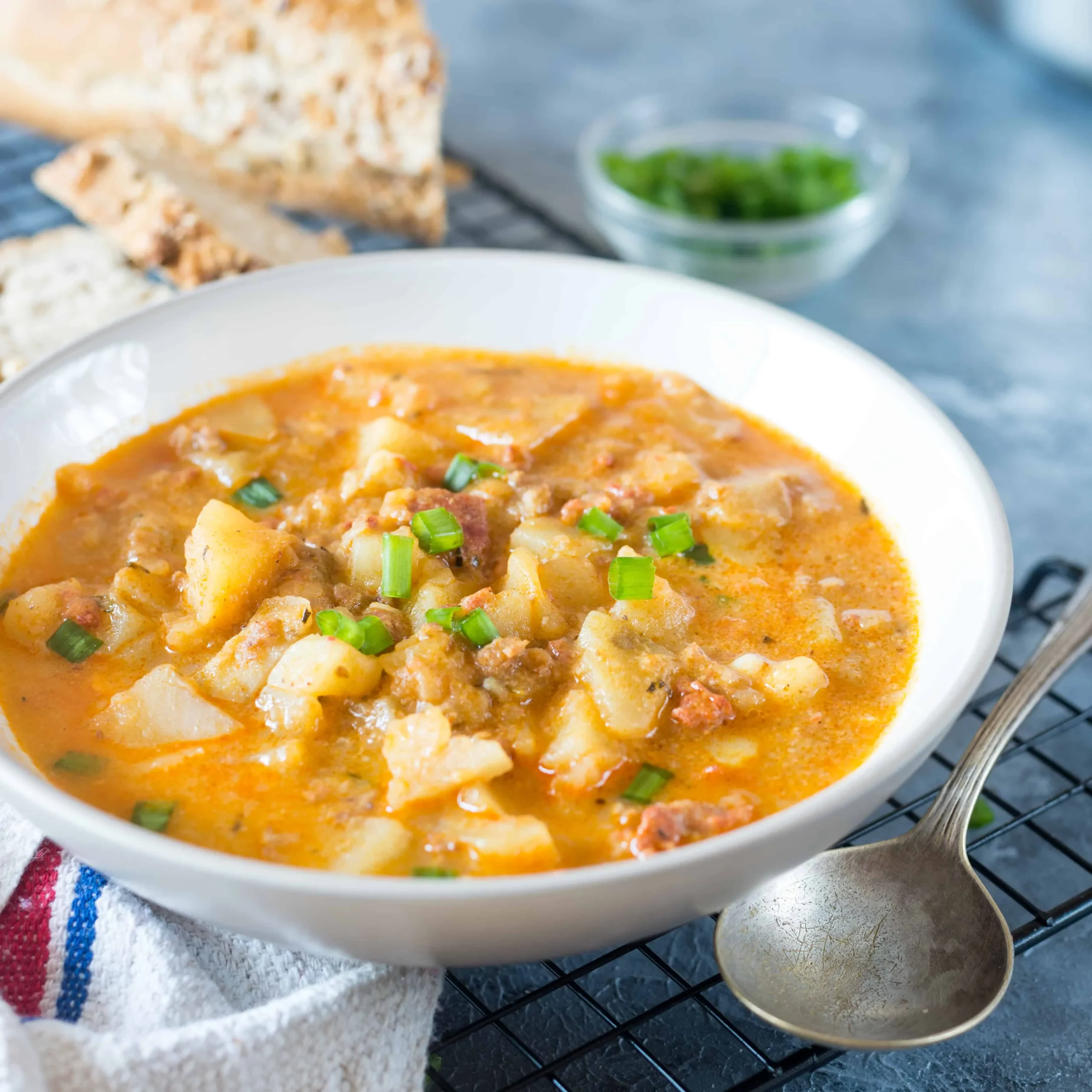 Chorizo Potato Stew Soup
