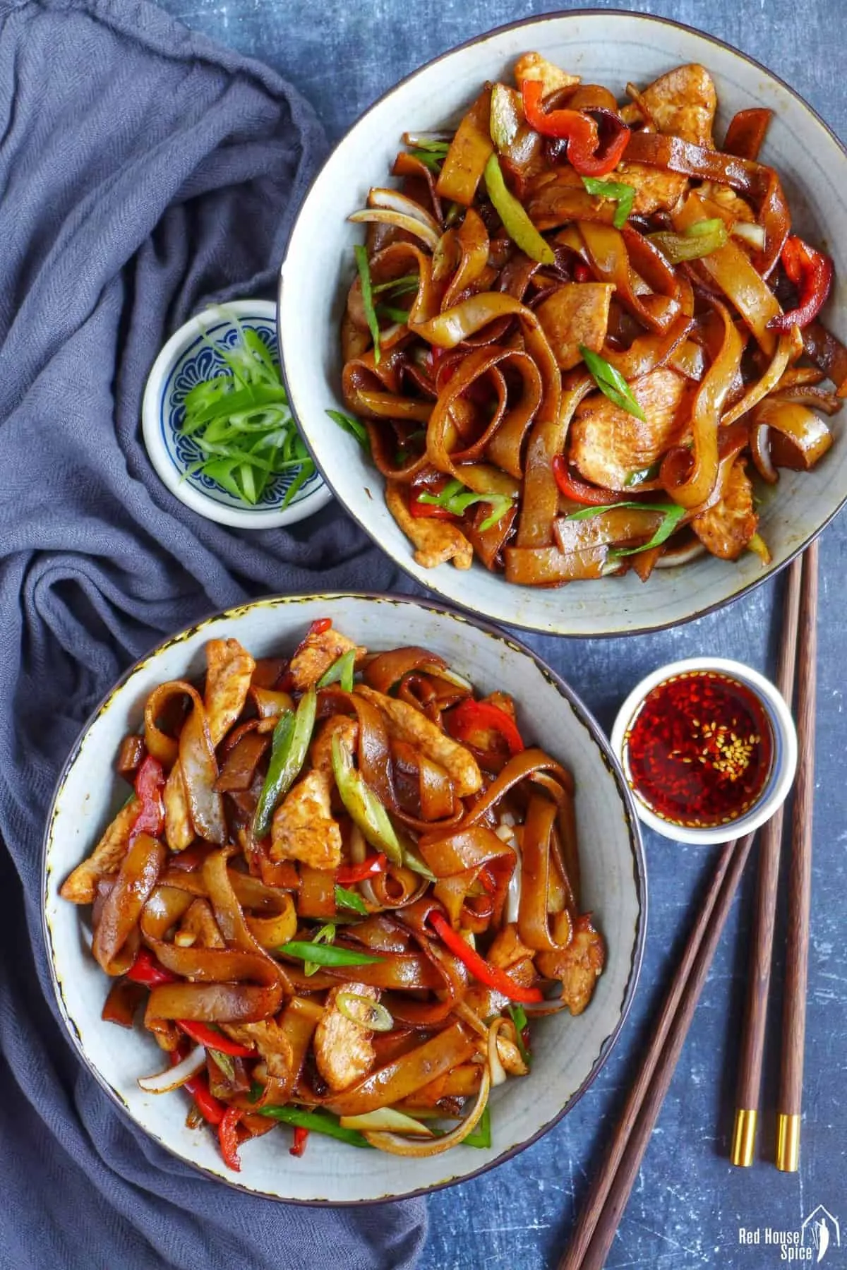 Chow Fun Fried Rice