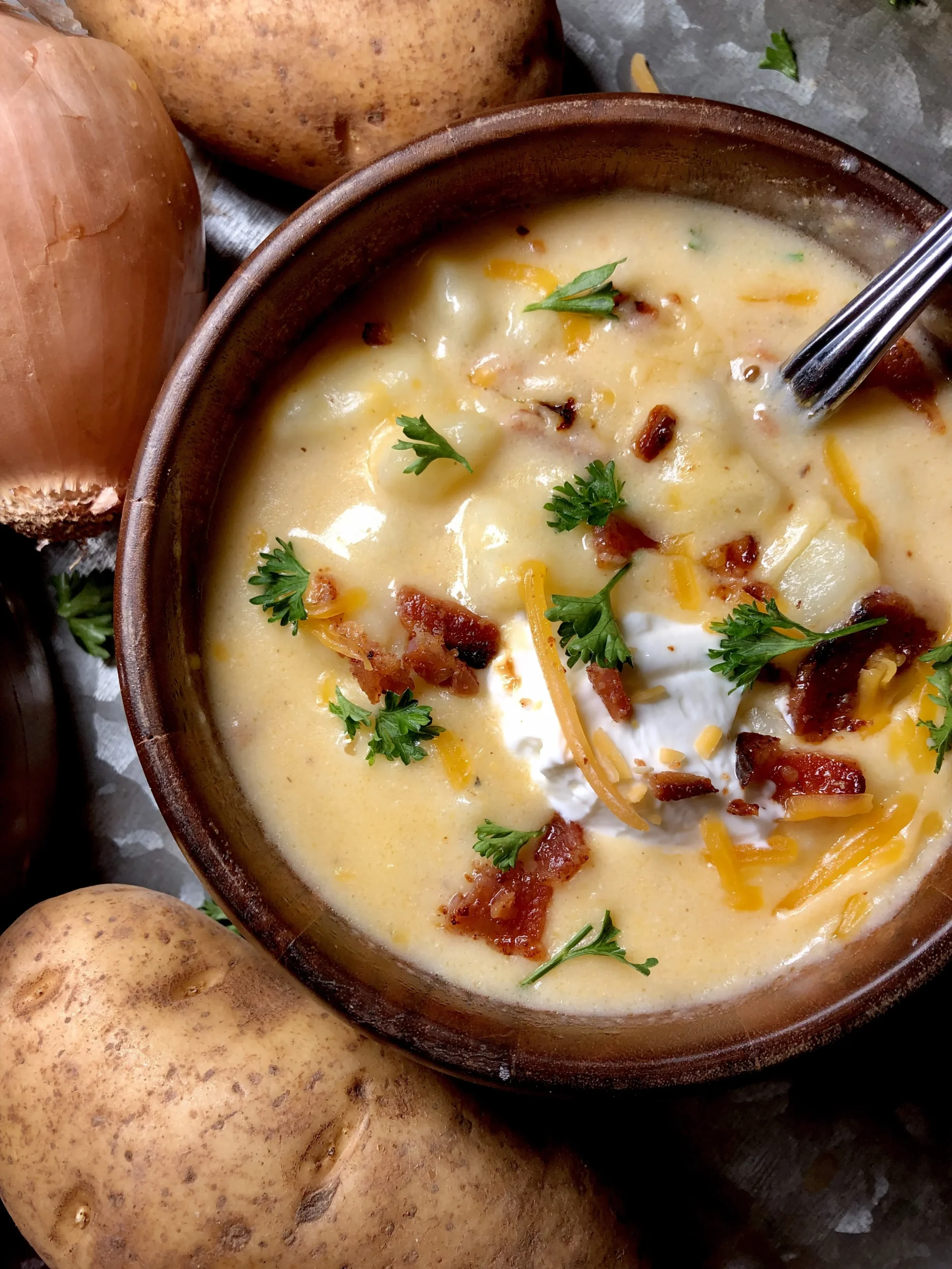 Chunky Potato Bacon Soup