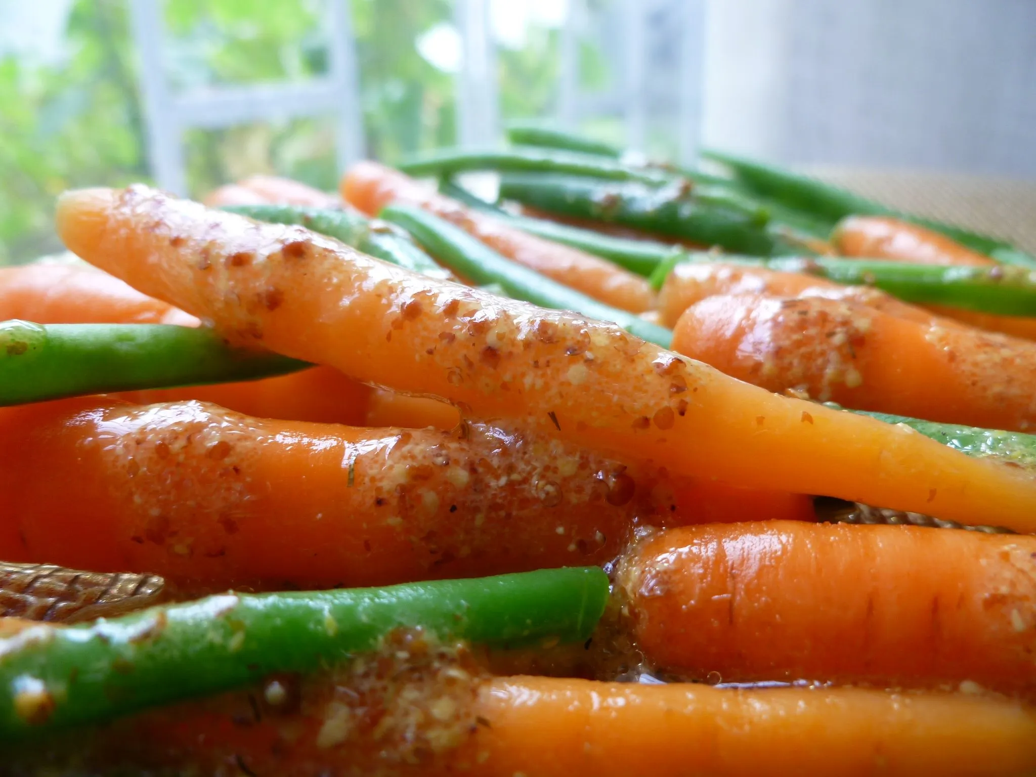 Church Green Beans with Baby Carrots